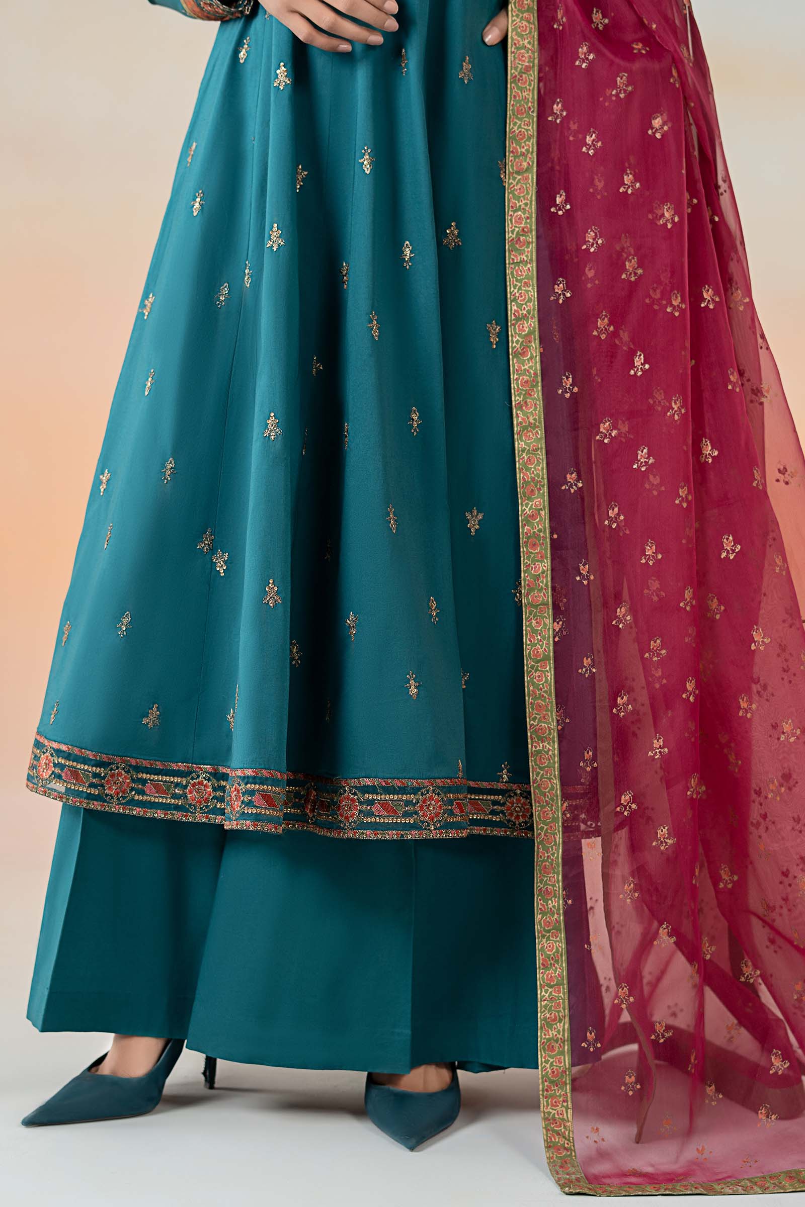 Maira B | Ready to Wear | DW-EF25-60 -  Maria B Luxury Pret -  House of Maryam