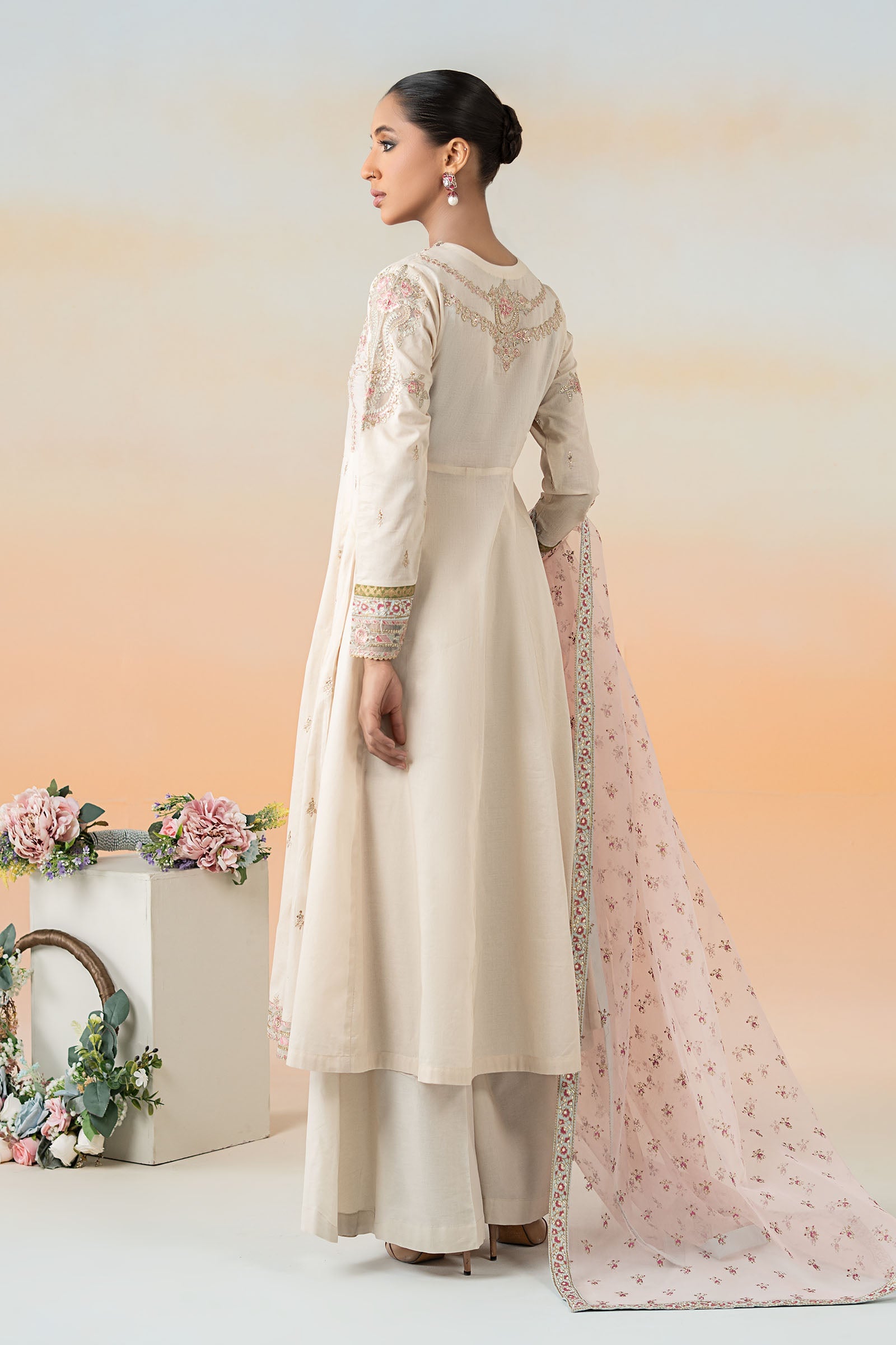 Maira B | Ready to Wear | DW-EF25-60 -  Maria B Luxury Pret -  House of Maryam