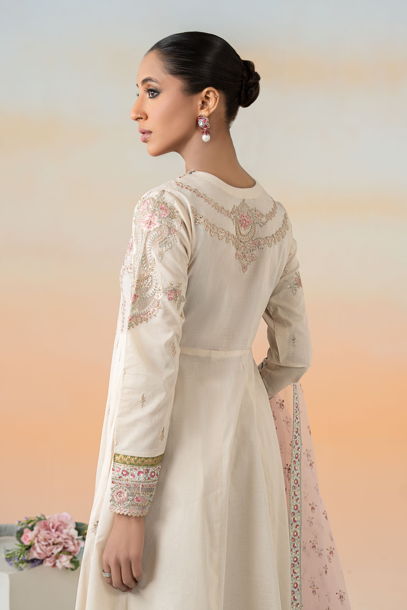 Maira B | Ready to Wear | DW-EF25-60 -  Maria B Luxury Pret -  House of Maryam
