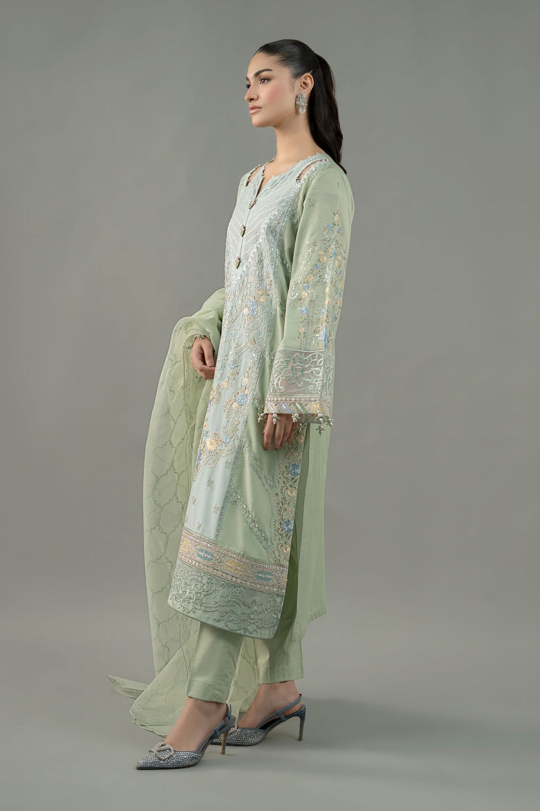 Maria B | Formal Wears | DW-EF25-69 -  Maria B Ladies Clothes -  House of Maryam