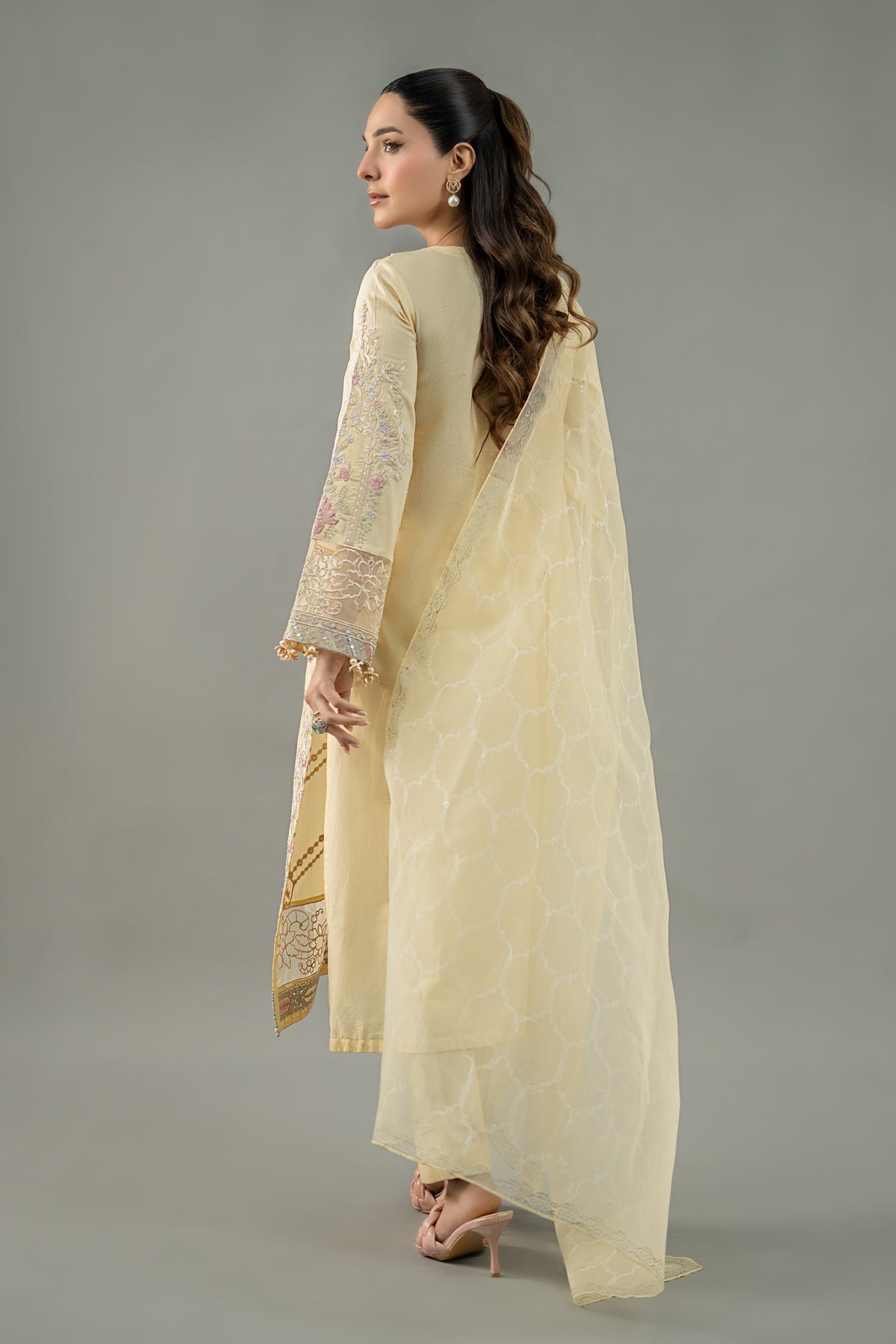 Maria B | Formal Wears | DW-EF25-69 -  Maria B Ladies Clothes - Original Designer Dress - House of Maryam