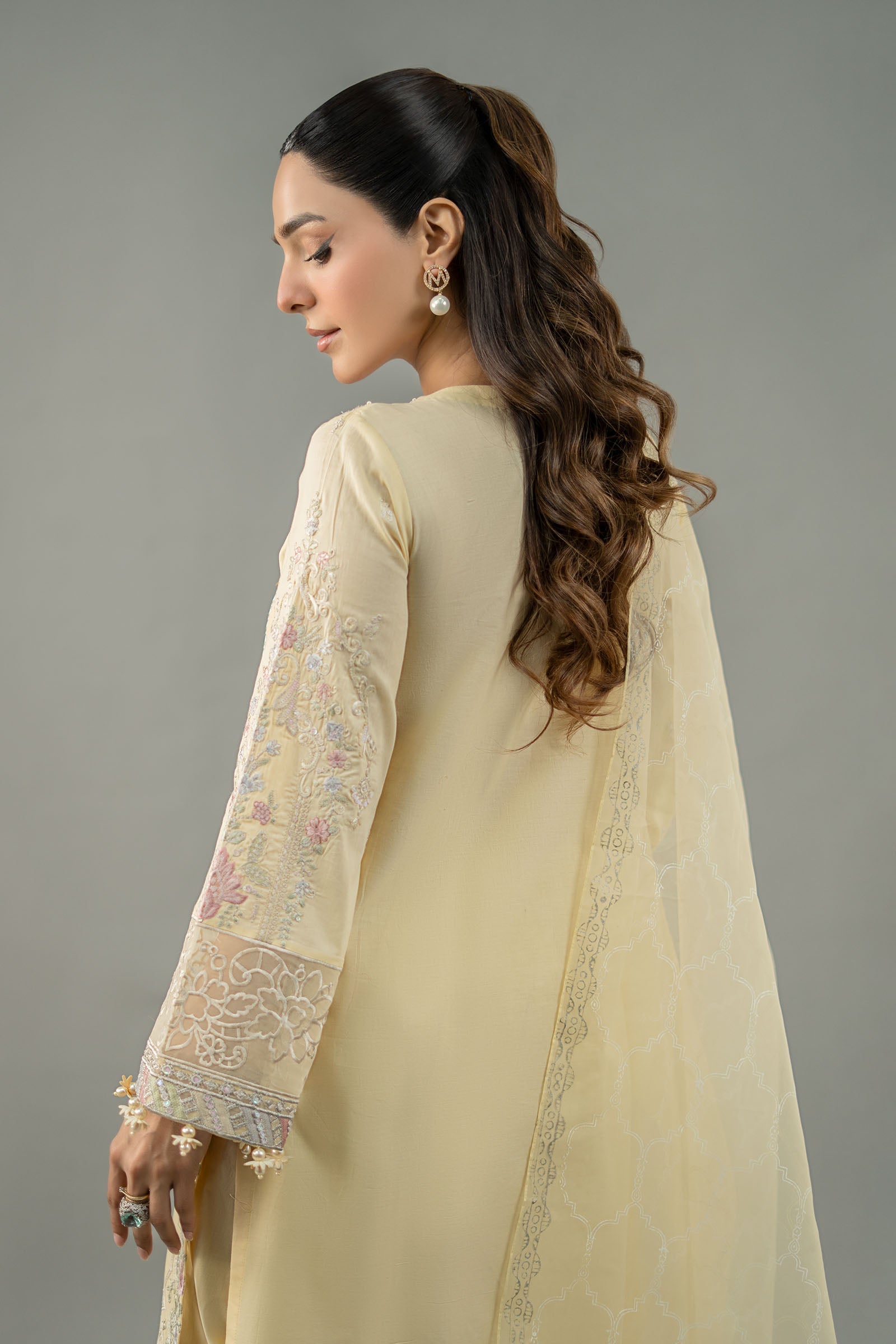 Maira B | Ready to Wear | DW-EF25-69 -  Maria B Luxury Pret -  House of Maryam