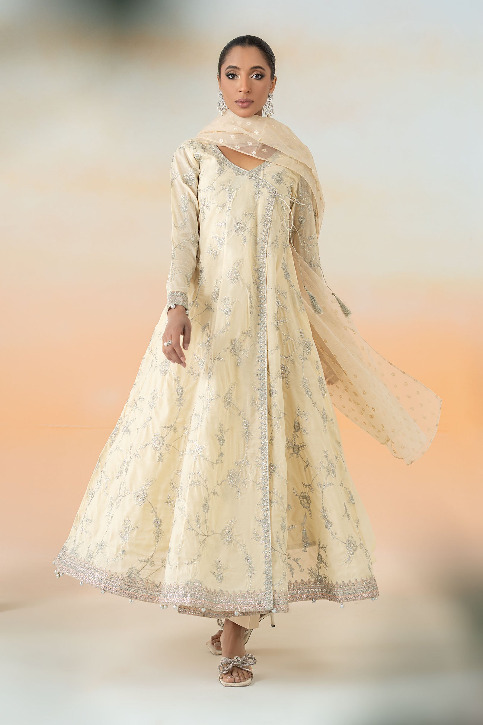 Maira B | Ready to Wear | DW-EF25-78 -  Maria B Luxury Pret -  House of Maryam