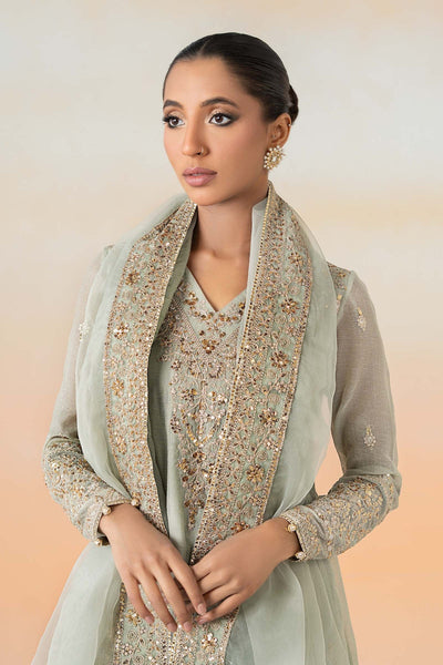 Maria B | Formal Wears | DW-EF25-88 -  Maria B Ladies Clothes - Original Designer Dress - House of Maryam
