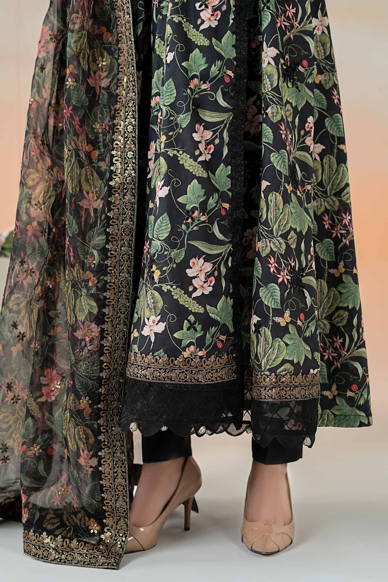 Maira B | Ready to Wear | DW-EF25-90 -  Maria B Luxury Pret -  House of Maryam