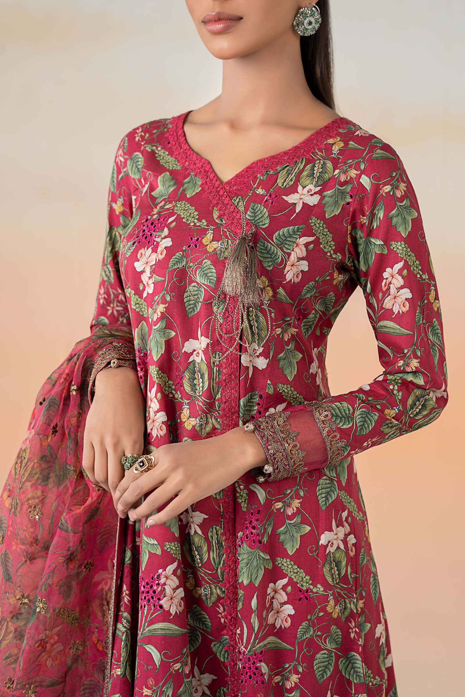 Maira B | Ready to Wear | DW-EF25-90 -  Maria B Luxury Pret -  House of Maryam
