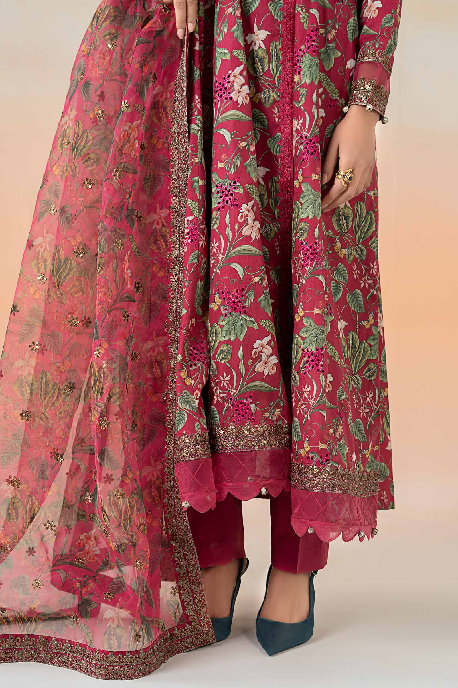 Maira B | Ready to Wear | DW-EF25-90 -  Maria B Luxury Pret -  House of Maryam