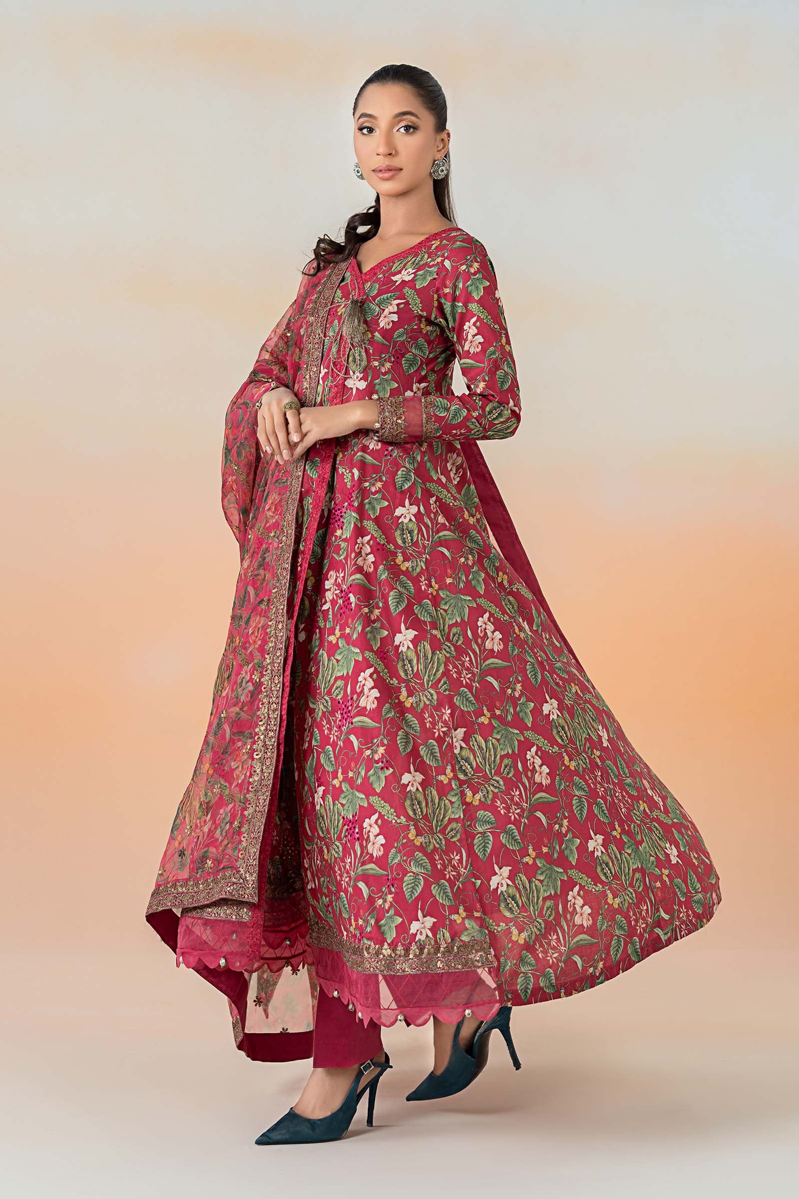 Maira B | Ready to Wear | DW-EF25-90 -  Maria B Luxury Pret -  House of Maryam