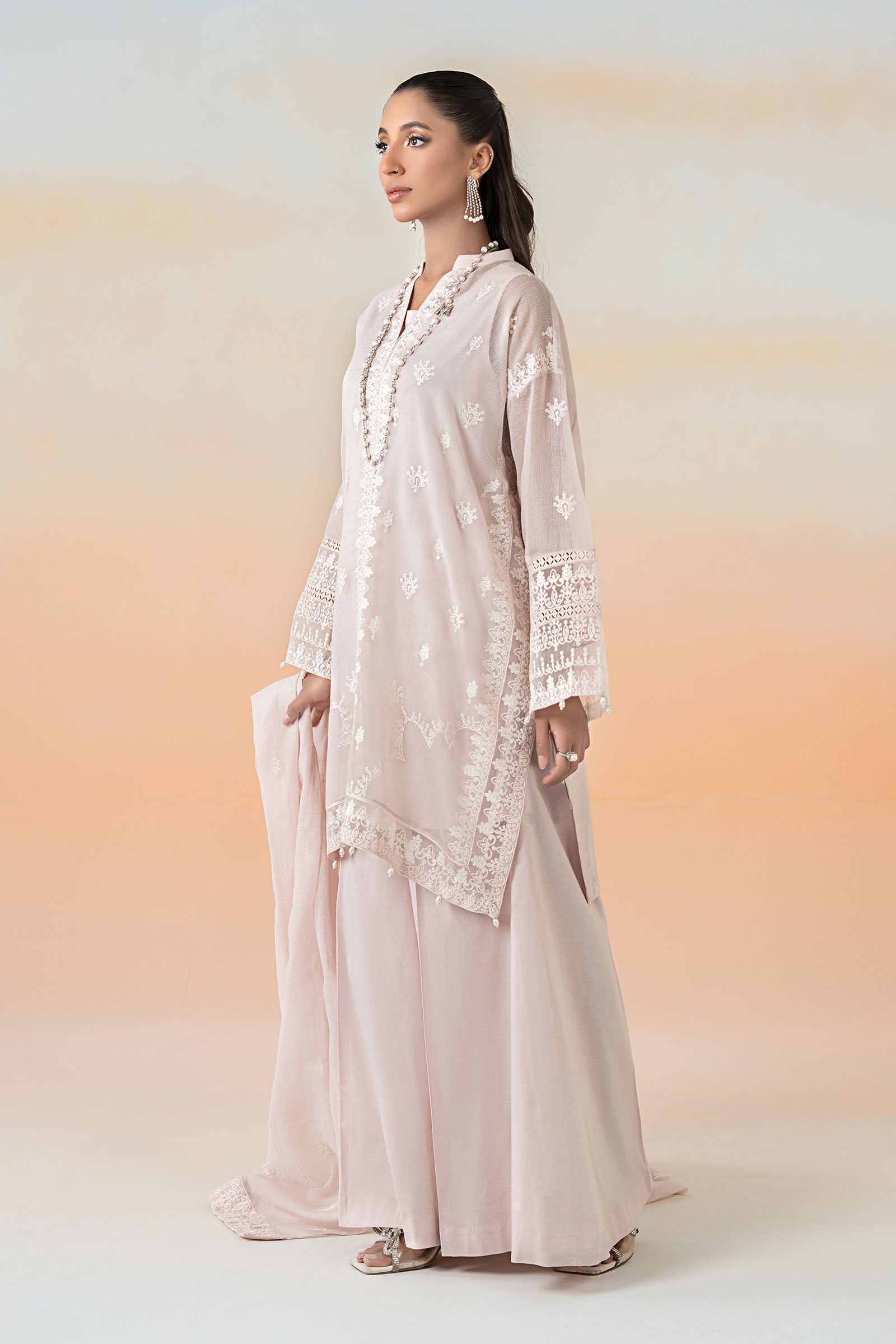 Maira B | Ready to Wear | DW-EF25-92 -  Maria B Luxury Pret -  House of Maryam