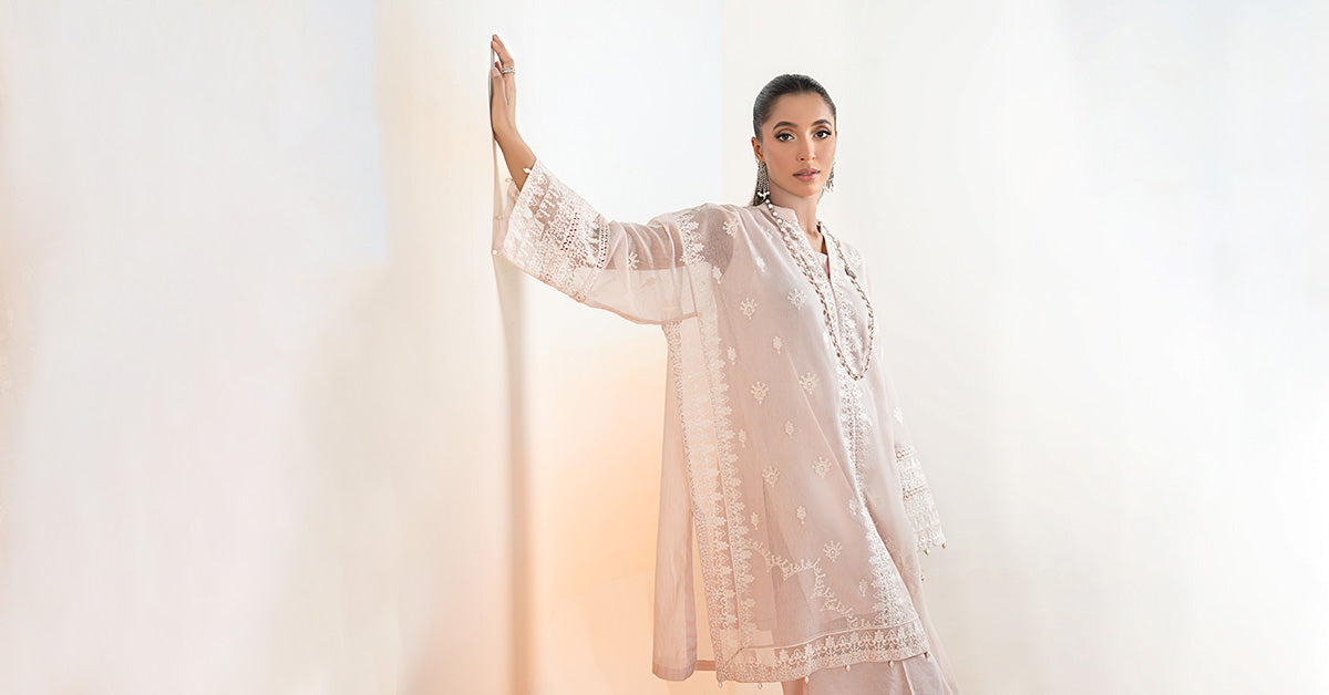 Maira B | Ready to Wear | DW-EF25-92 -  Maria B Luxury Pret -  House of Maryam