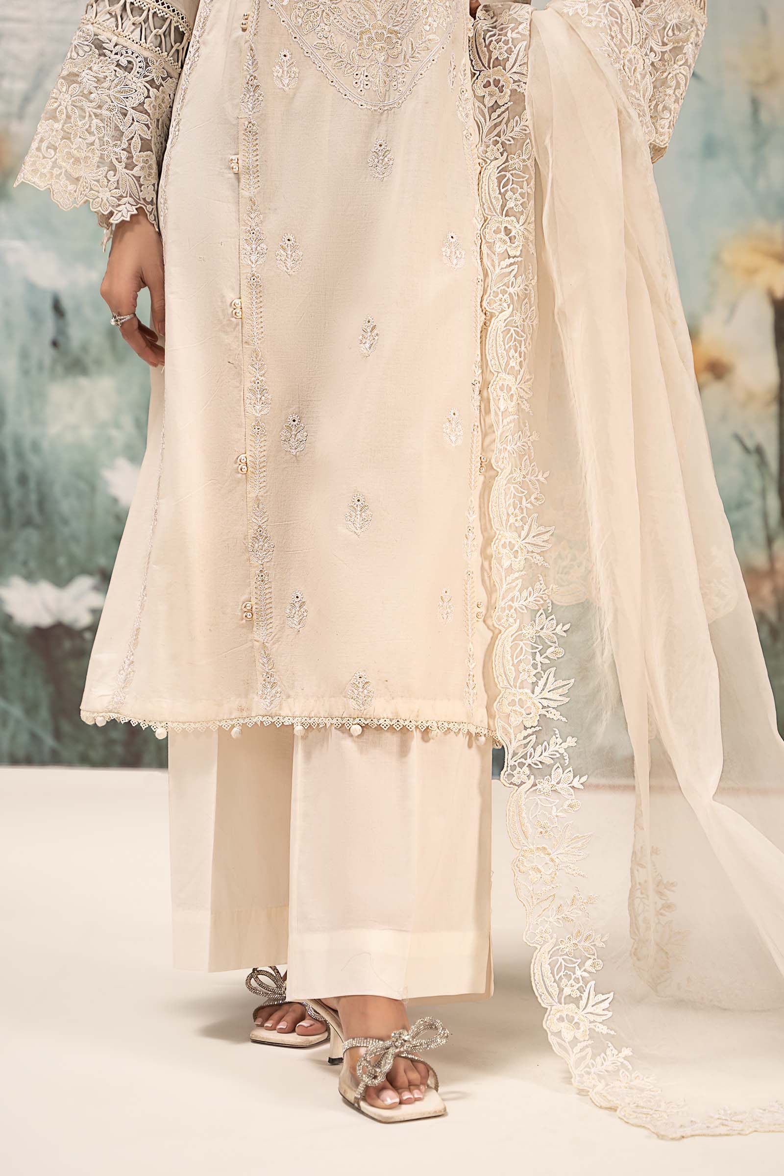 Maira B | Ready to Wear | DW-EF25-95 -  Maria B Luxury Pret -  House of Maryam