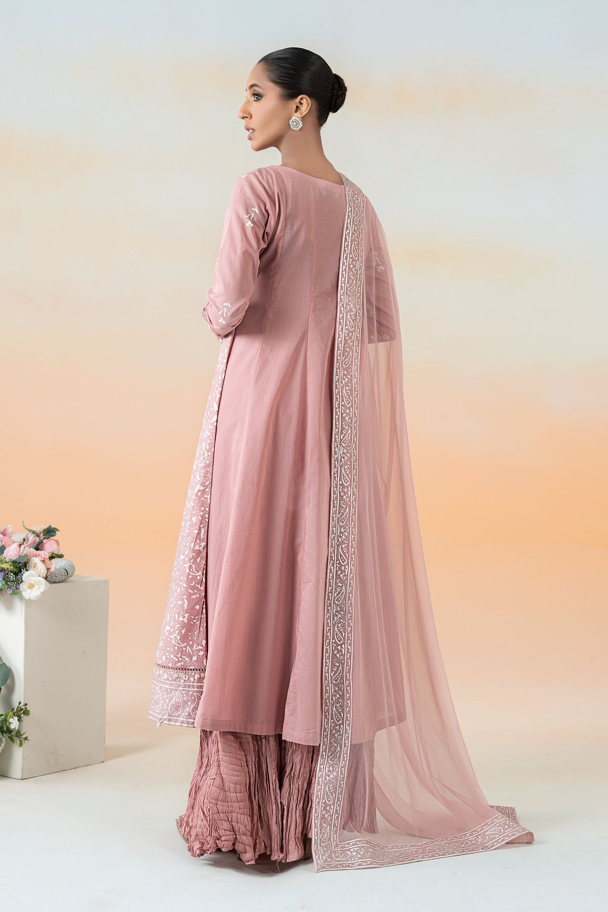 Maria B | Casual Pret 25 | DW-EF25-97 -  Maria B Ladies Clothes - Original Designer Dress - House of Maryam