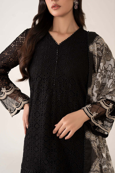 Maria B | Luxury Winter Pret 25 | DW-MN24-10R1-Black