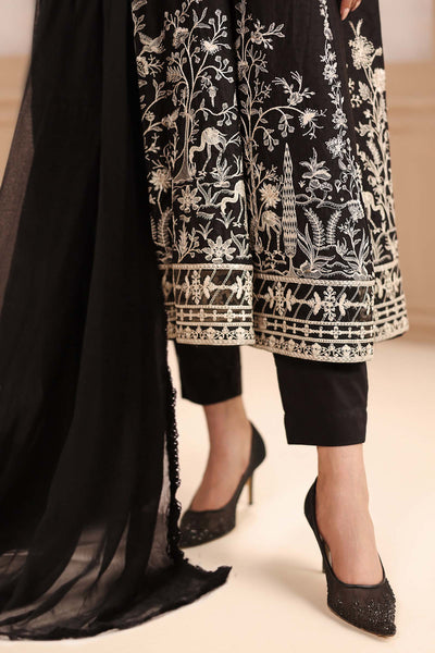 Maria B | Luxury Winter Pret 25 | DW-MN25-09-Black