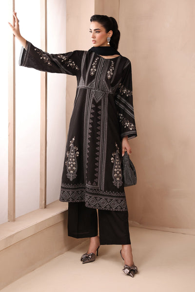 Maria B | Luxury Winter Pret 25 | DW-MN25-10-Black