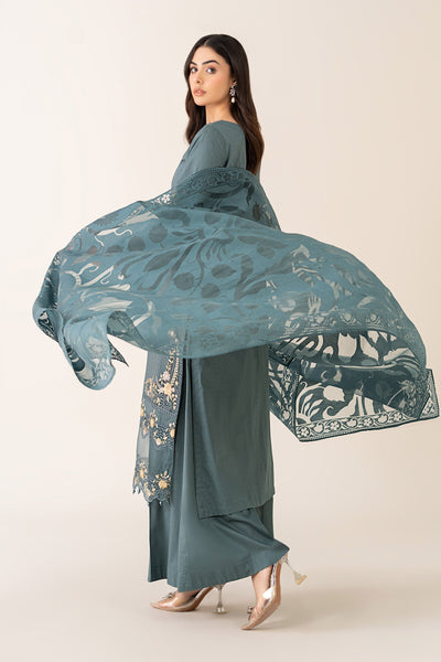 Maria B | Pre Fall 25 | Dobby Suit 15 -  Maria B Ladies Clothes - Original Designer Dress - House of Maryam