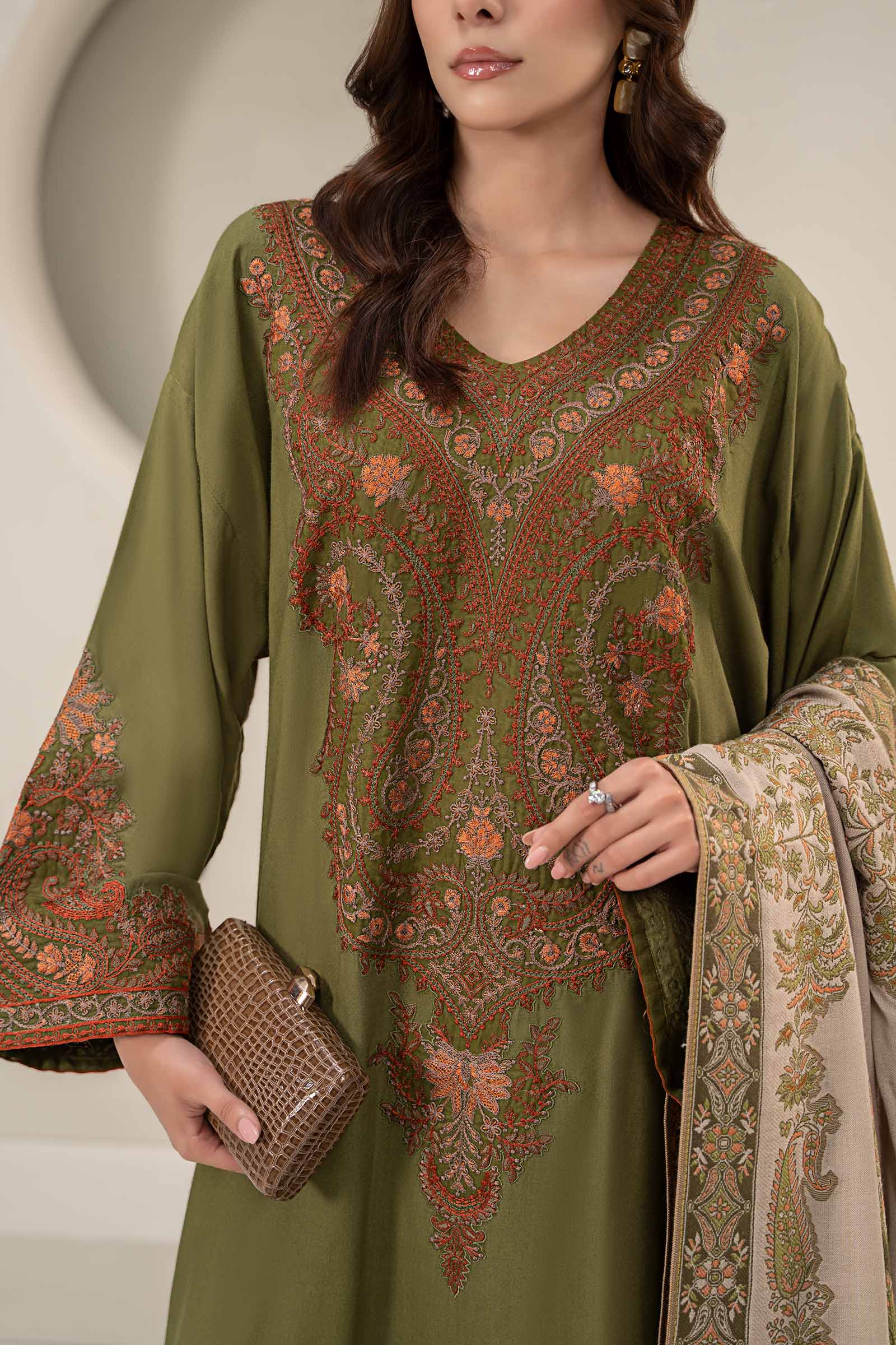 Maira B | Ready to Wear | DW-W24-100 -  Maria B Luxury Pret -  House of Maryam