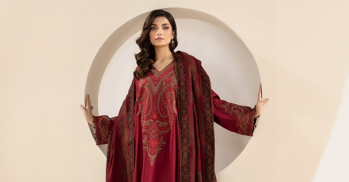 Maira B | Ready to Wear | DW-W24-100 -  Maria B Luxury Pret -  House of Maryam