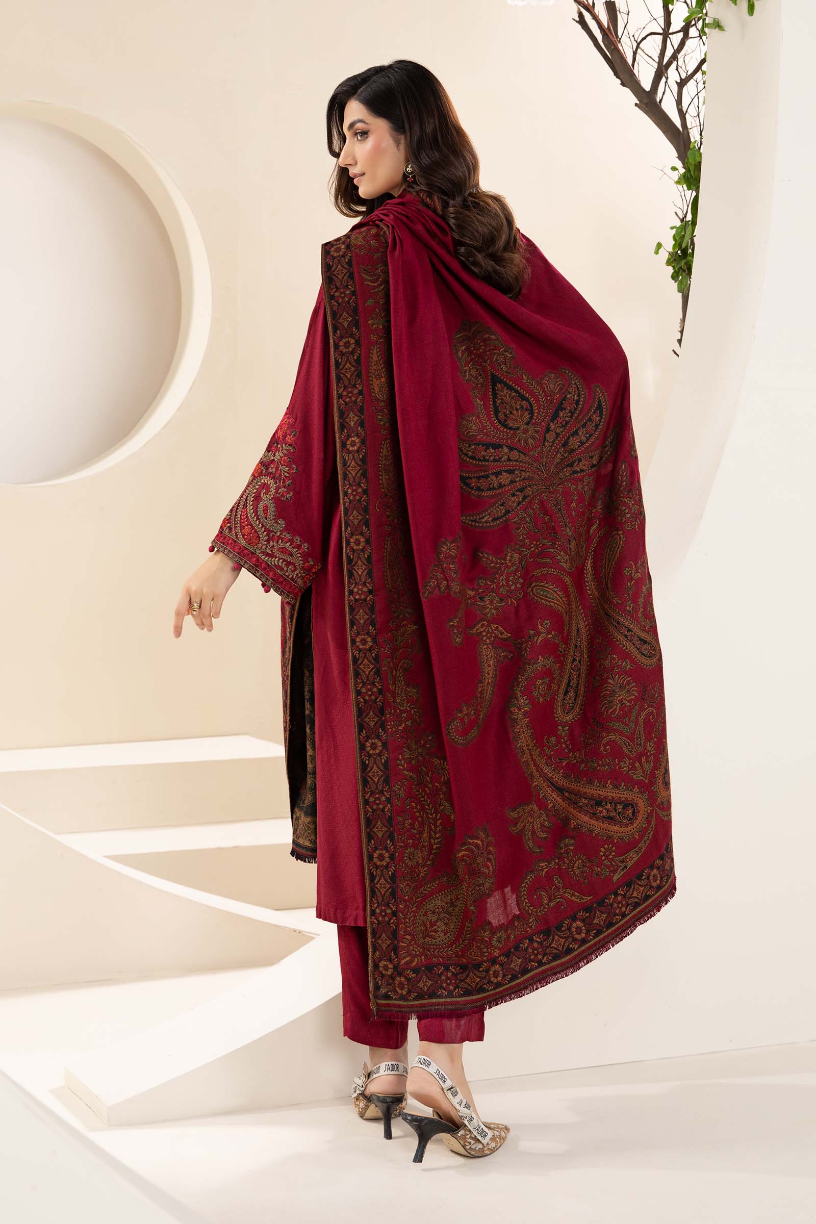 Maira B | Ready to Wear | DW-W24-100 -  Maria B Luxury Pret -  House of Maryam