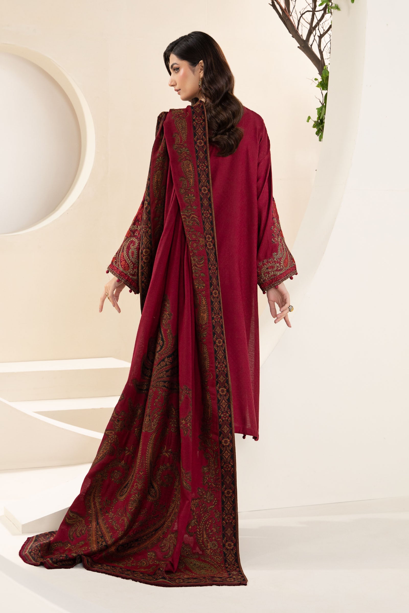 Maira B | Ready to Wear | DW-W24-100 -  Maria B Luxury Pret -  House of Maryam