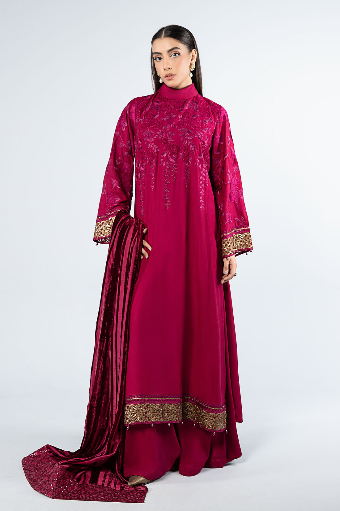 Maira B | Ready to Wear | DW-W24-103 -  Maria B Luxury Pret -  House of Maryam
