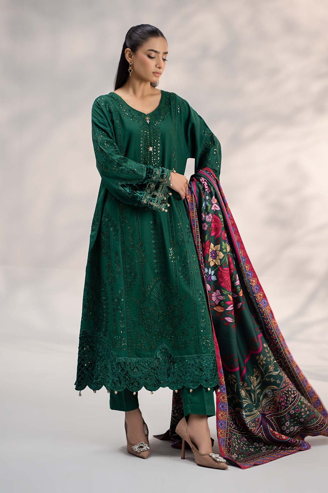 Maira B | Ready to Wear | DW-W24-104 -  Maria B Luxury Pret -  House of Maryam