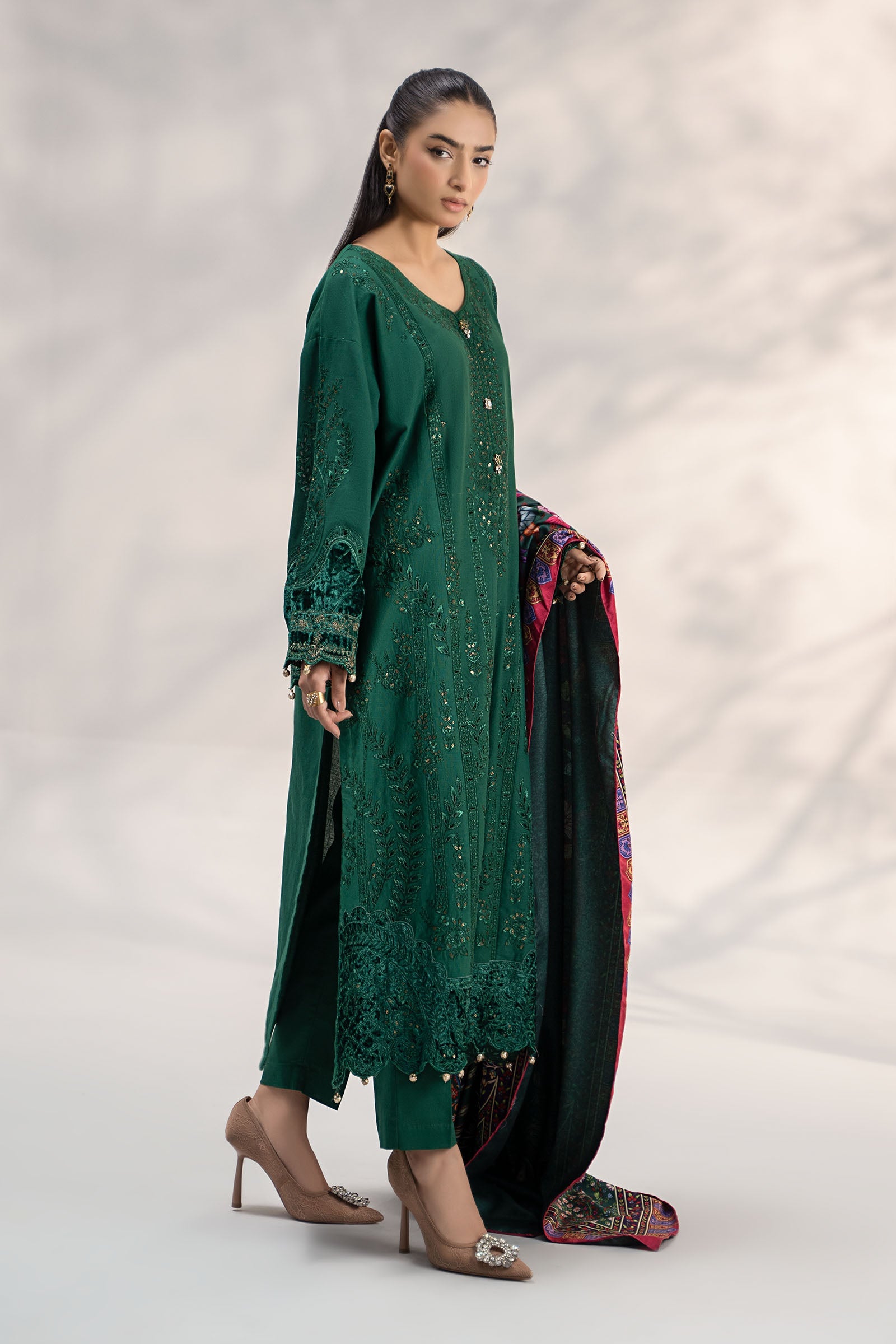 Maira B | Ready to Wear | DW-W24-104 -  Maria B Luxury Pret -  House of Maryam