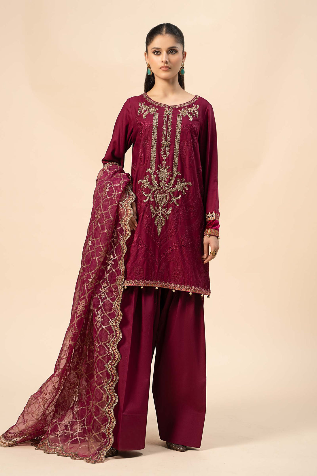Maira B | Ready to Wear | DW-W24-106 -  Maria B Luxury Pret -  House of Maryam