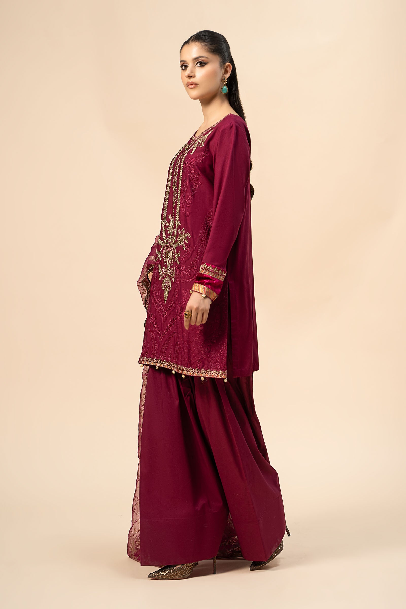 Maira B | Ready to Wear | DW-W24-106 -  Maria B Luxury Pret -  House of Maryam