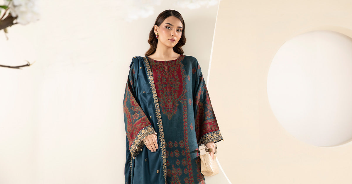 Maira B | Ready to Wear | DW-W24-107 -  Maria B Luxury Pret -  House of Maryam