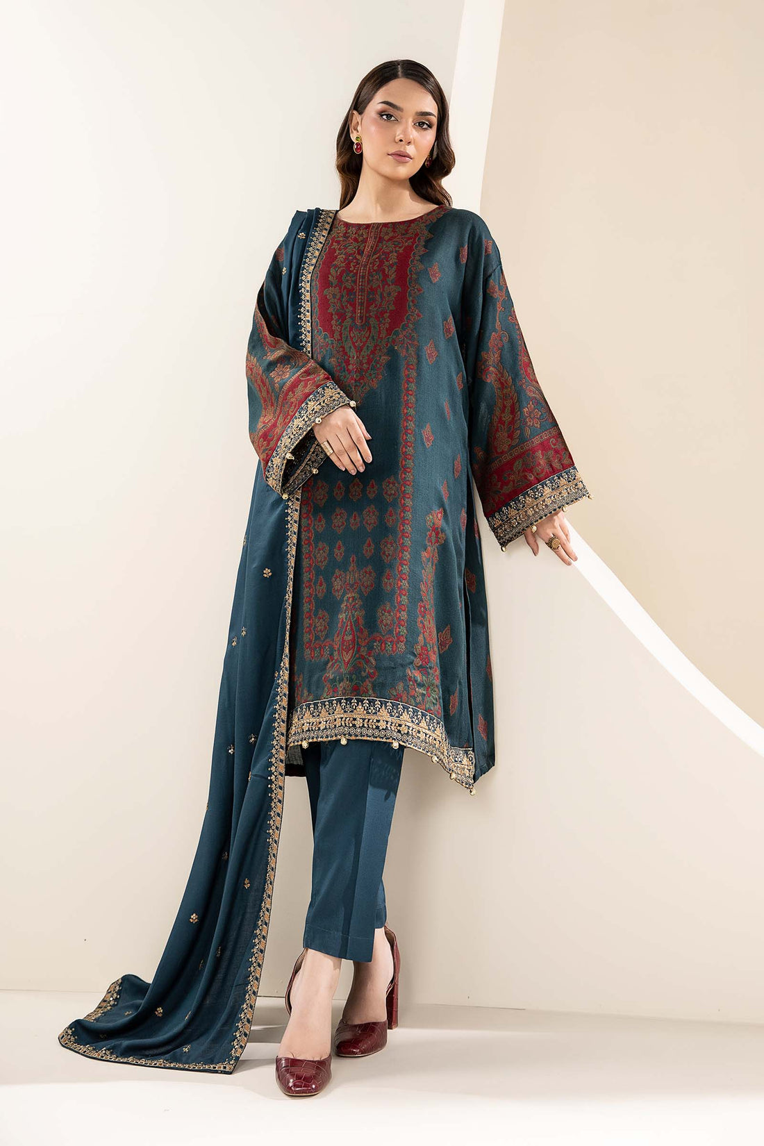 Maira B | Ready to Wear | DW-W24-107 -  Maria B Luxury Pret -  House of Maryam