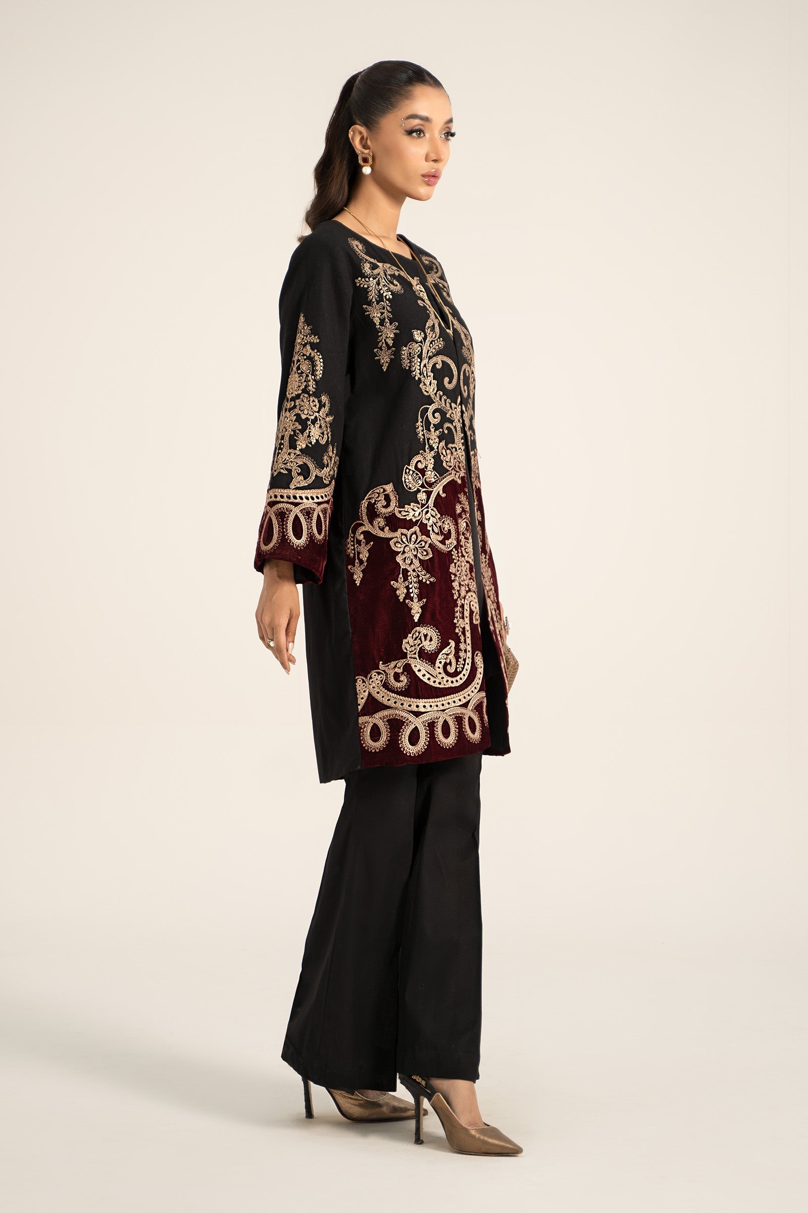 Maira B | Ready to Wear | DW-W24-113 -  Maria B Luxury Pret -  House of Maryam