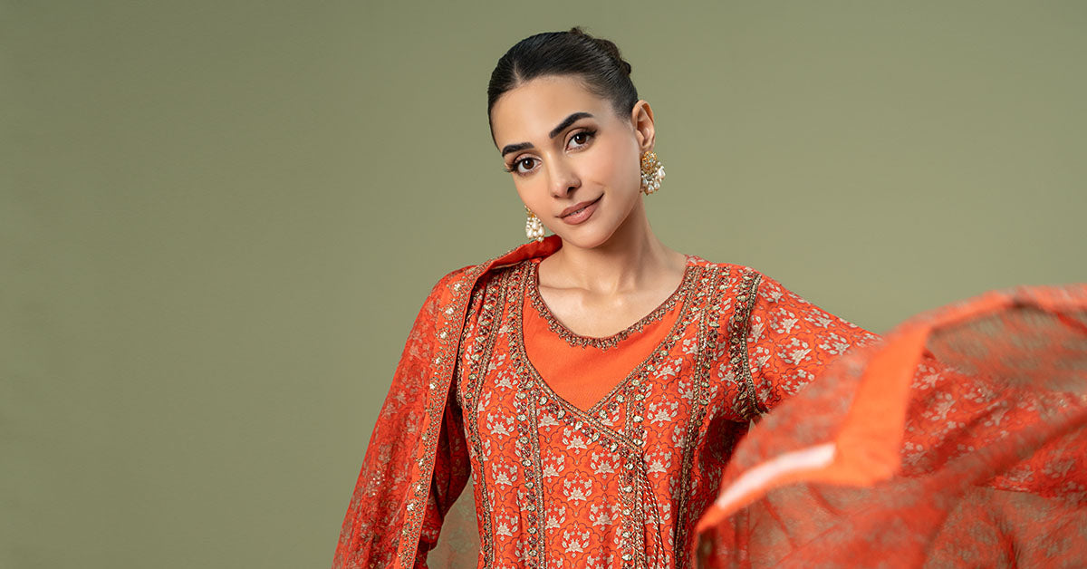 Maira B | Ready to Wear | DW-W24-128 -  Maria B Luxury Pret -  House of Maryam