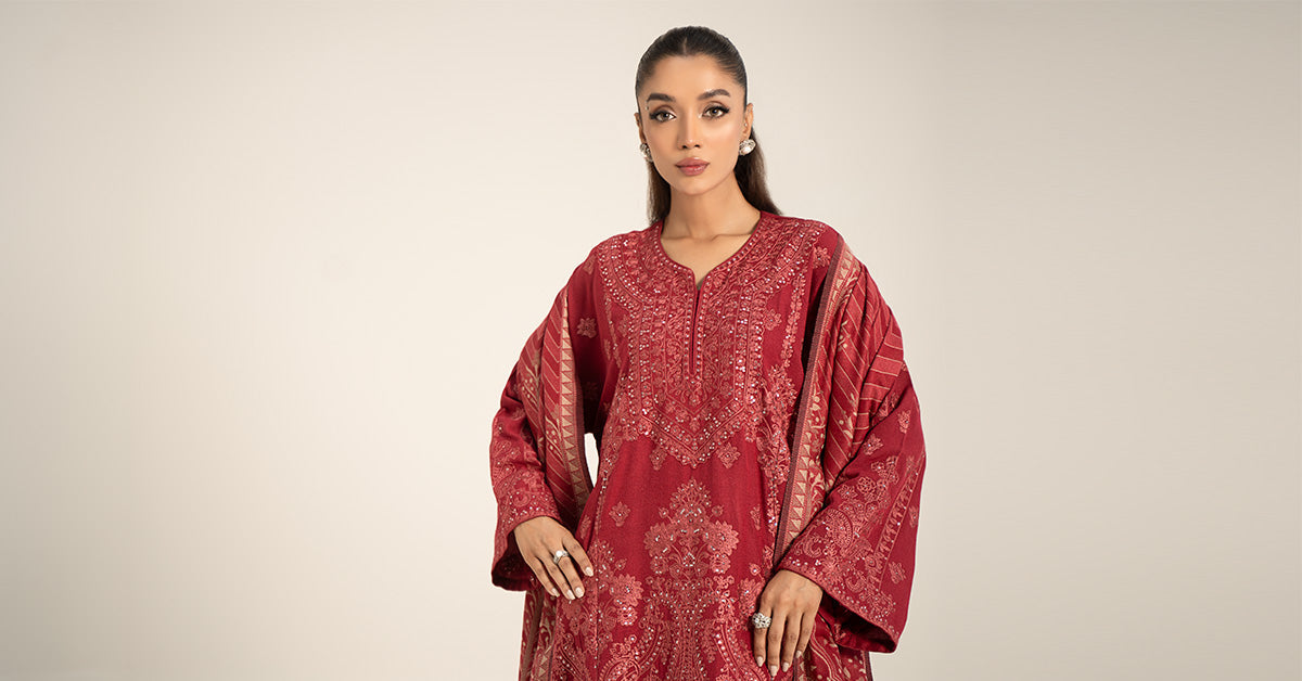 Maira B | Ready to Wear | DW-W24-14 -  Maria B Luxury Pret -  House of Maryam