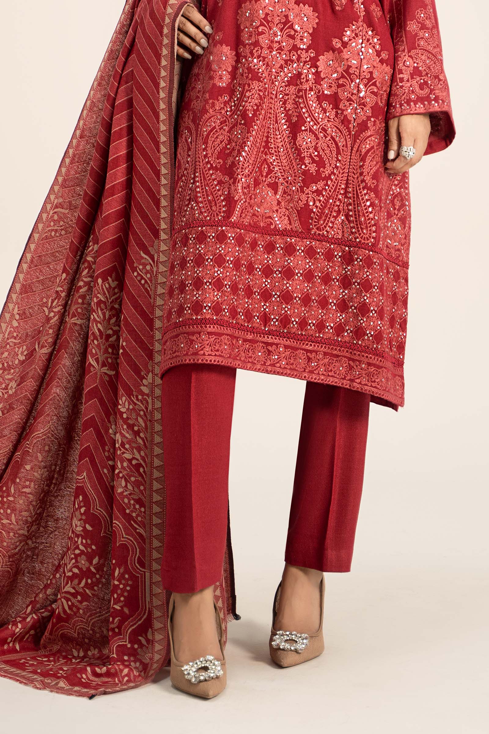 Maira B | Ready to Wear | DW-W24-14 -  Maria B Luxury Pret -  House of Maryam