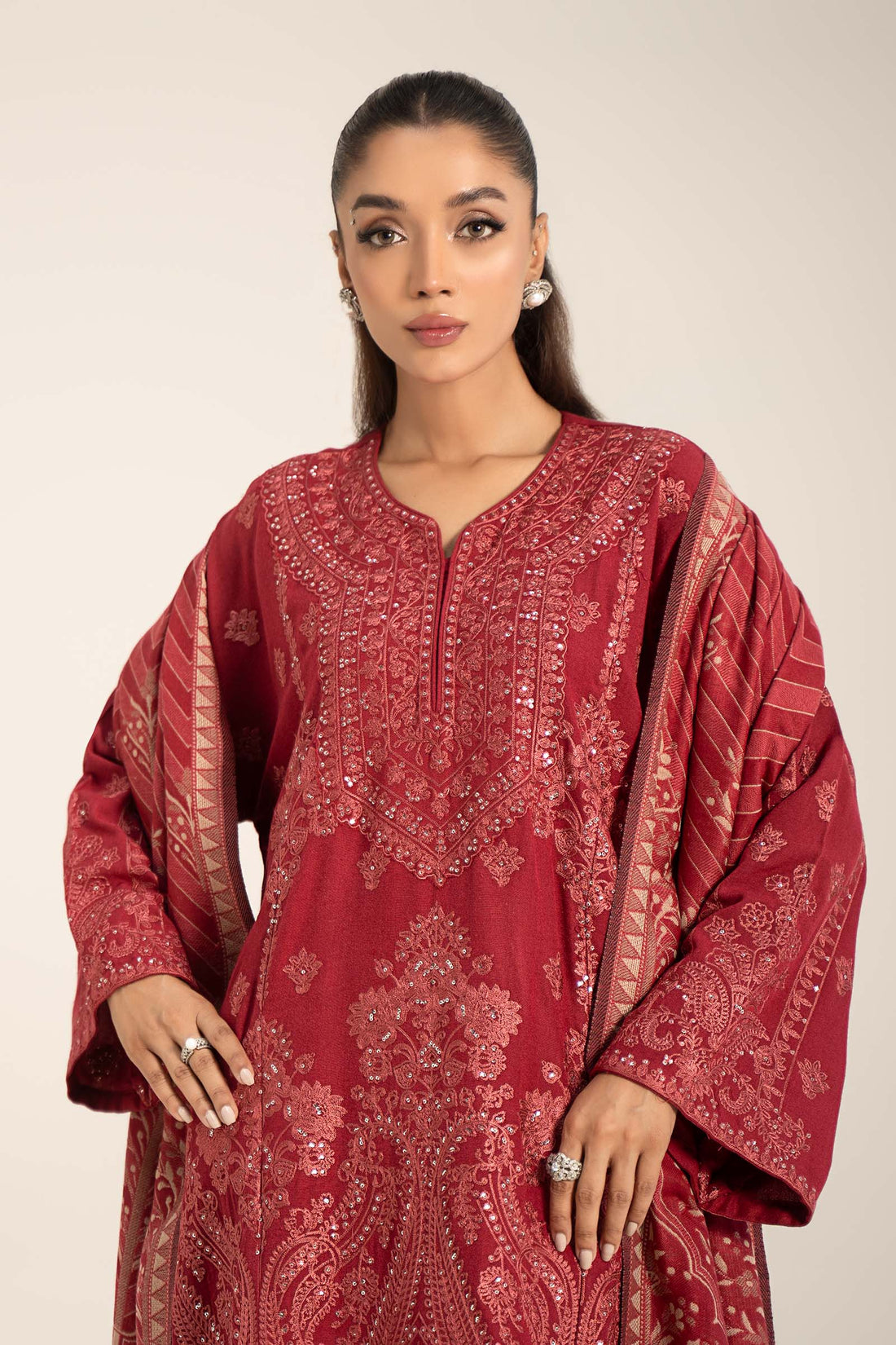 Maira B | Ready to Wear | DW-W24-14 -  Maria B Luxury Pret -  House of Maryam
