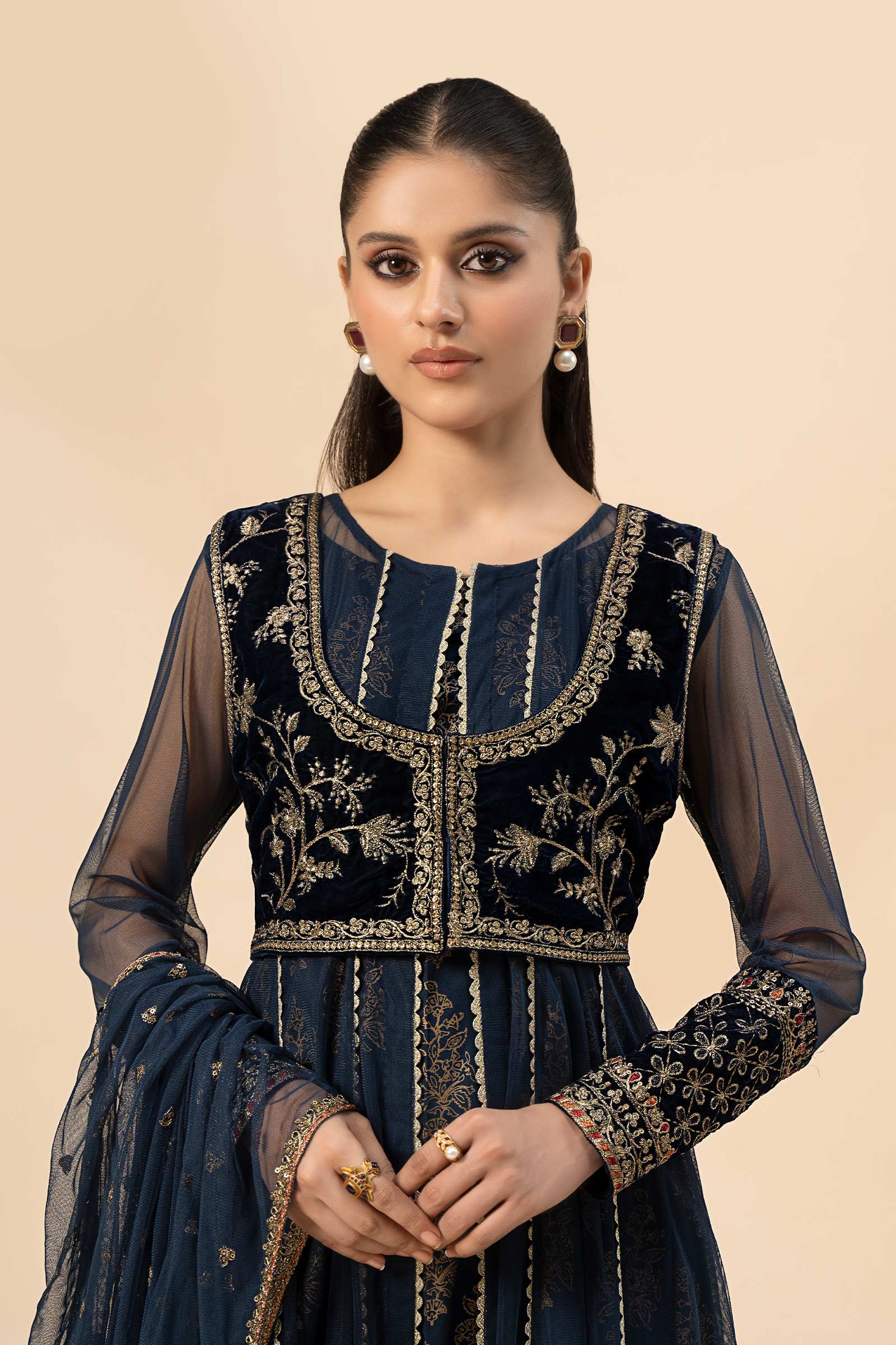 Maira B | Ready to Wear | DW-W24-151 -  Maria B Luxury Pret -  House of Maryam