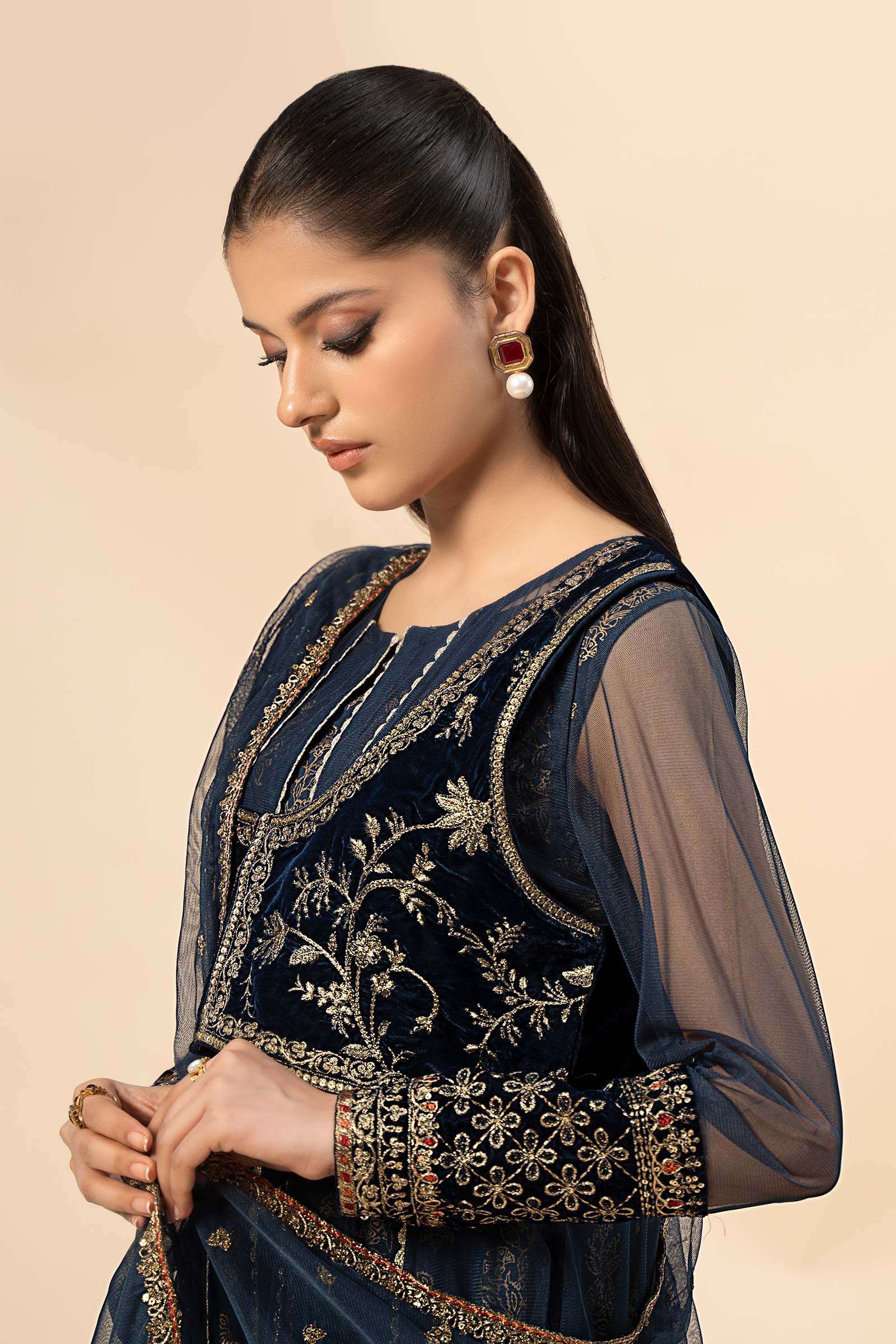 Maira B | Ready to Wear | DW-W24-151 -  Maria B Luxury Pret -  House of Maryam