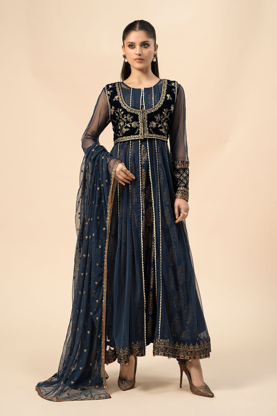Maira B | Ready to Wear | DW-W24-151 -  Maria B Luxury Pret -  House of Maryam
