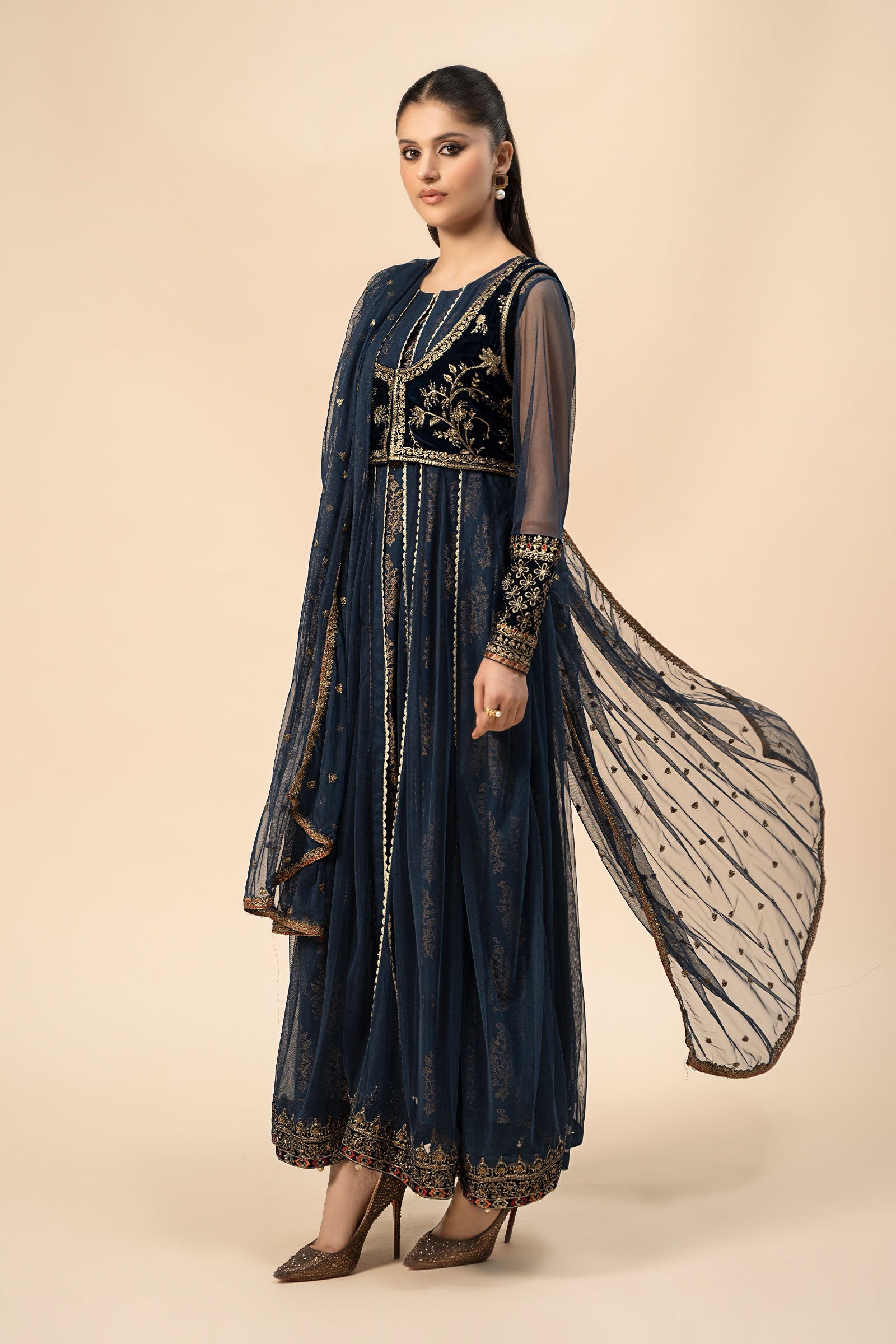 Maira B | Ready to Wear | DW-W24-151 -  Maria B Luxury Pret -  House of Maryam