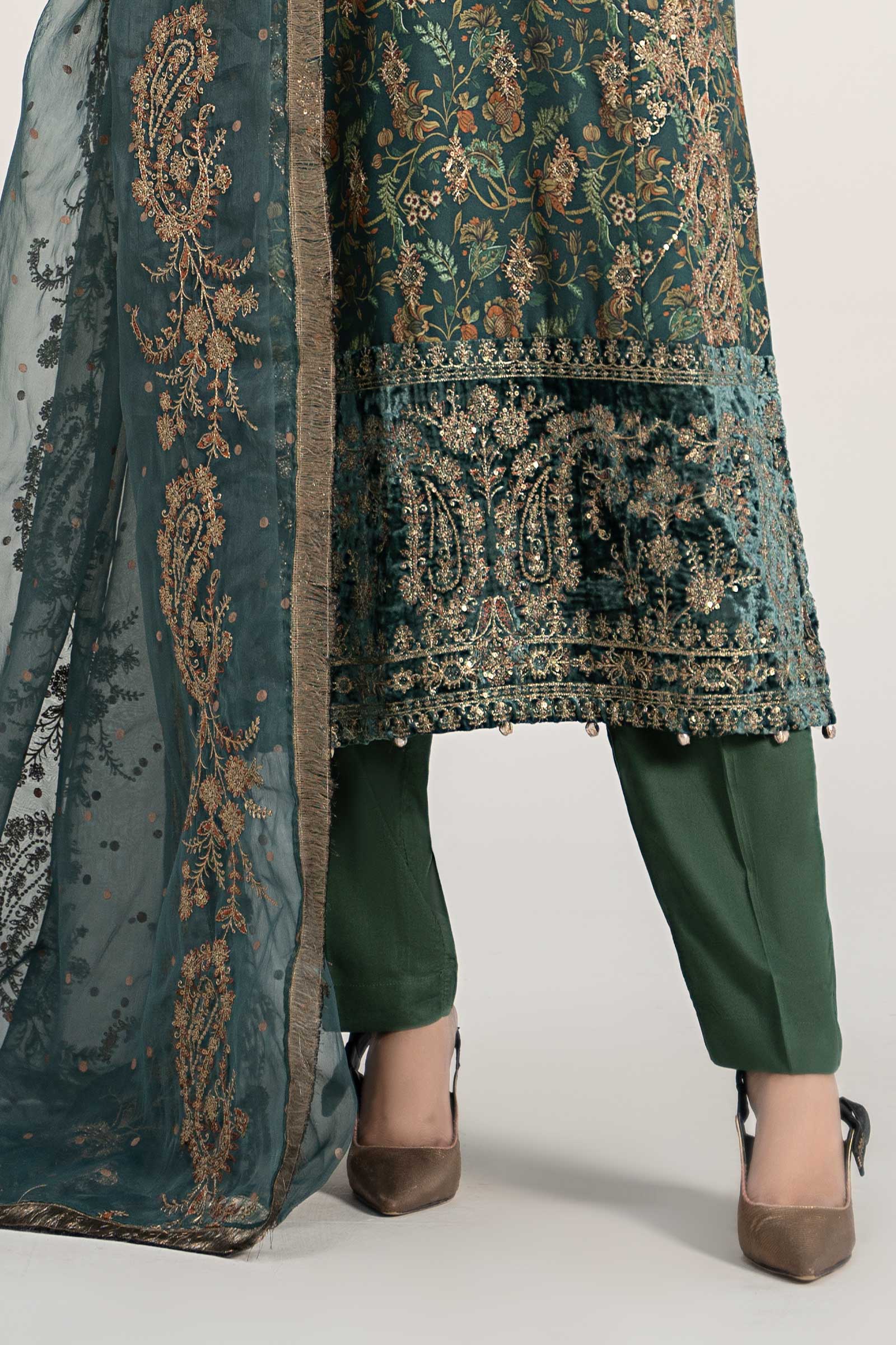 Maira B | Ready to Wear | DW-W24-153 -  Maria B Luxury Pret -  House of Maryam
