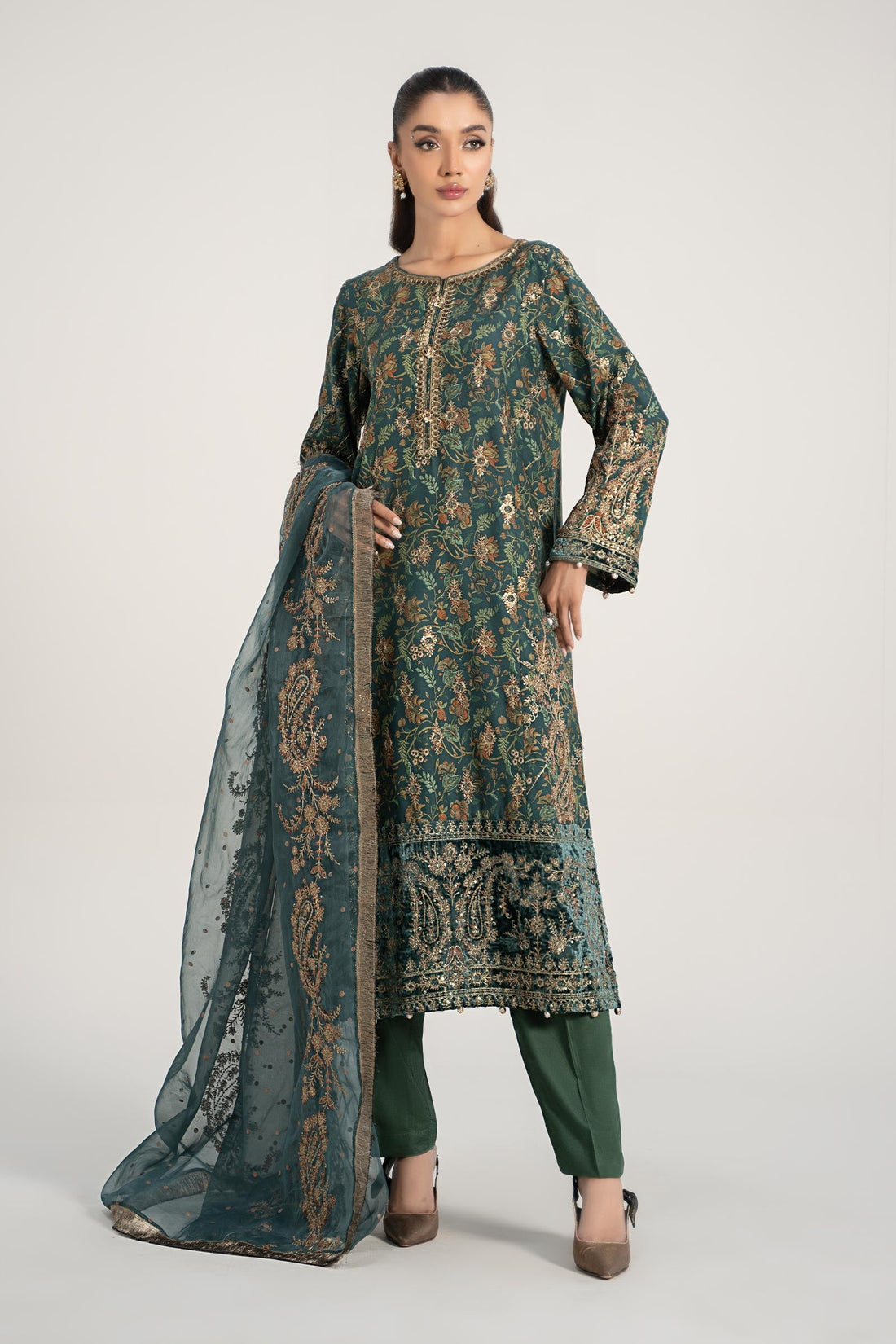 Maira B | Ready to Wear | DW-W24-153 -  Maria B Luxury Pret -  House of Maryam
