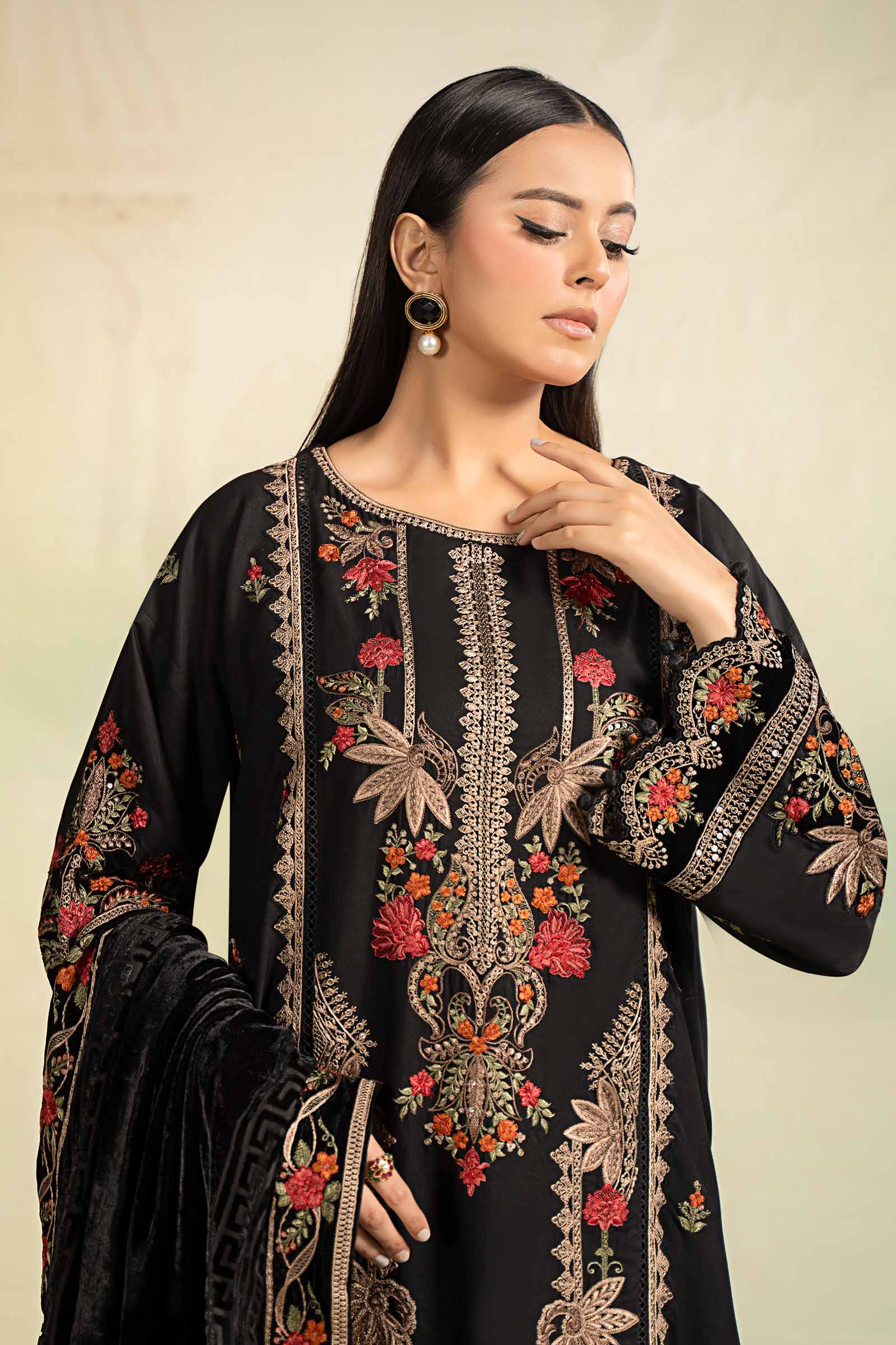 Maira B | Ready to Wear | DW-W24-16 -  Maria B Luxury Pret -  House of Maryam