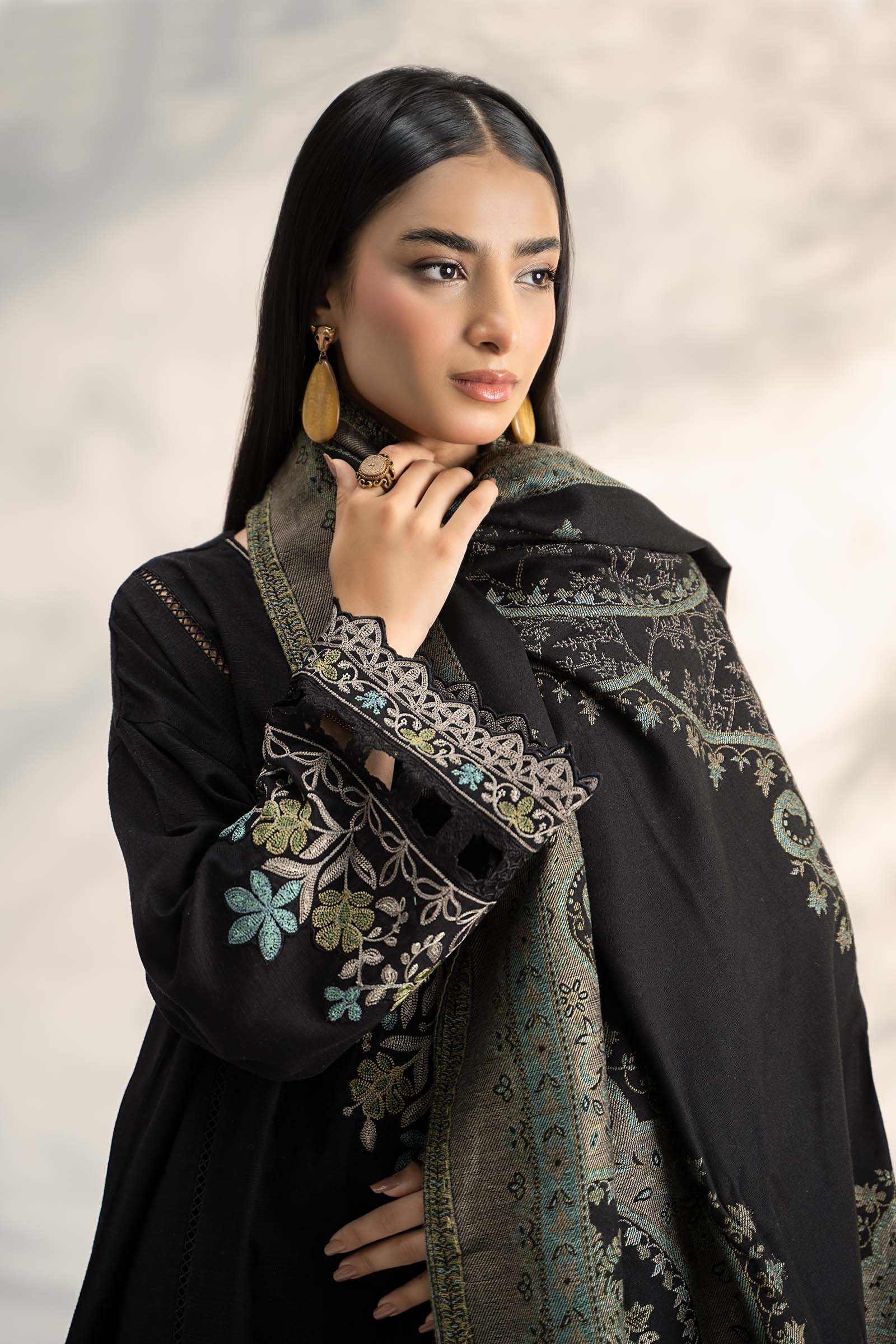 Maira B | Ready to Wear | DW-W24-19 -  Maria B Luxury Pret -  House of Maryam