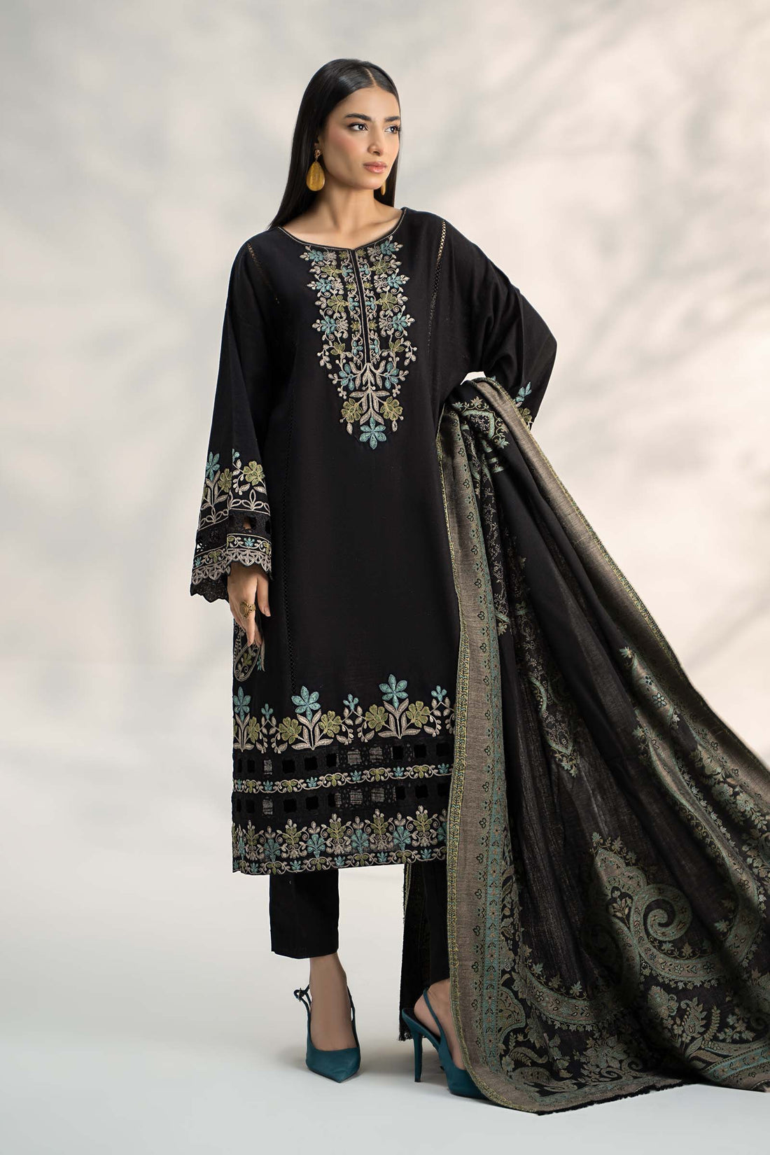 Maira B | Ready to Wear | DW-W24-19 -  Maria B Luxury Pret -  House of Maryam