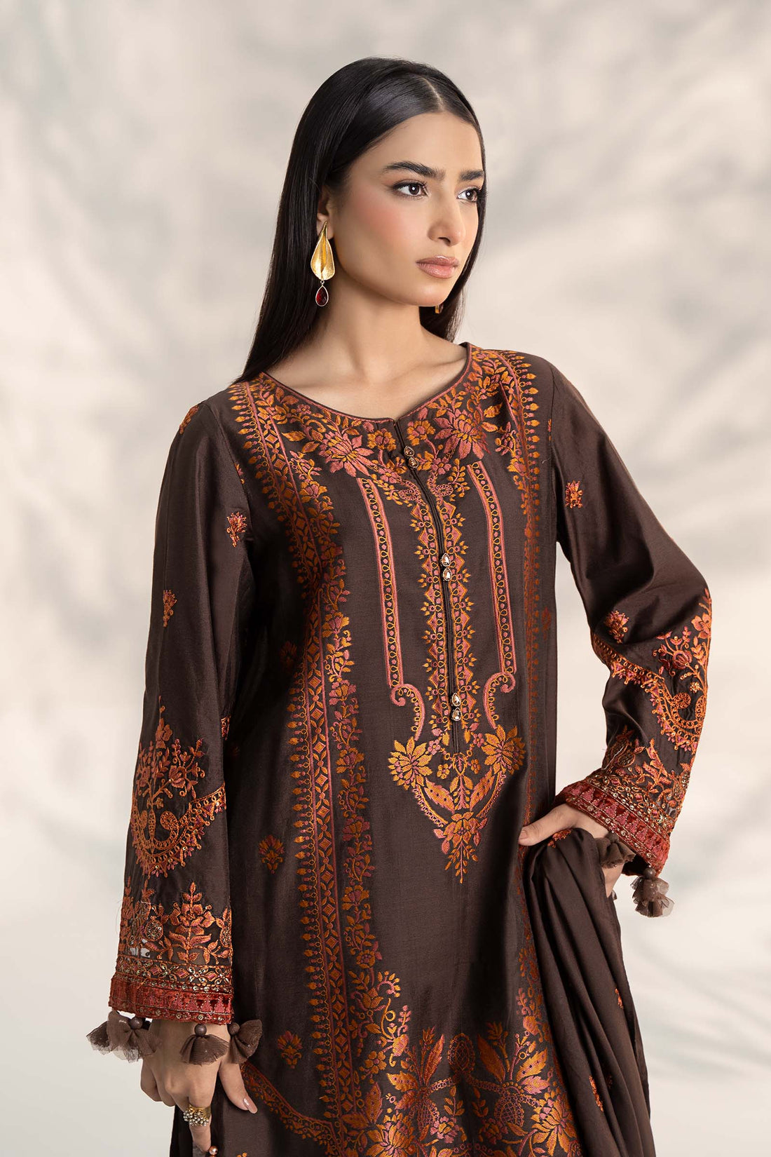 Maira B | Ready to Wear | DW-W24-21 -  Maria B Luxury Pret -  House of Maryam