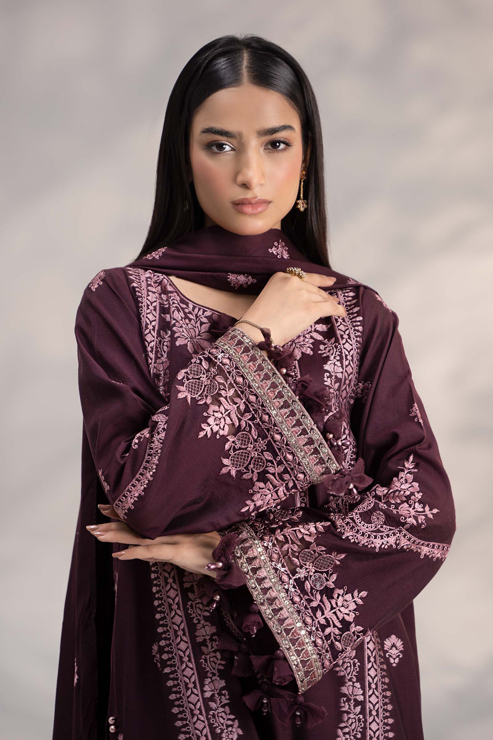 Maira B | Ready to Wear | DW-W24-21 -  Maria B Luxury Pret -  House of Maryam