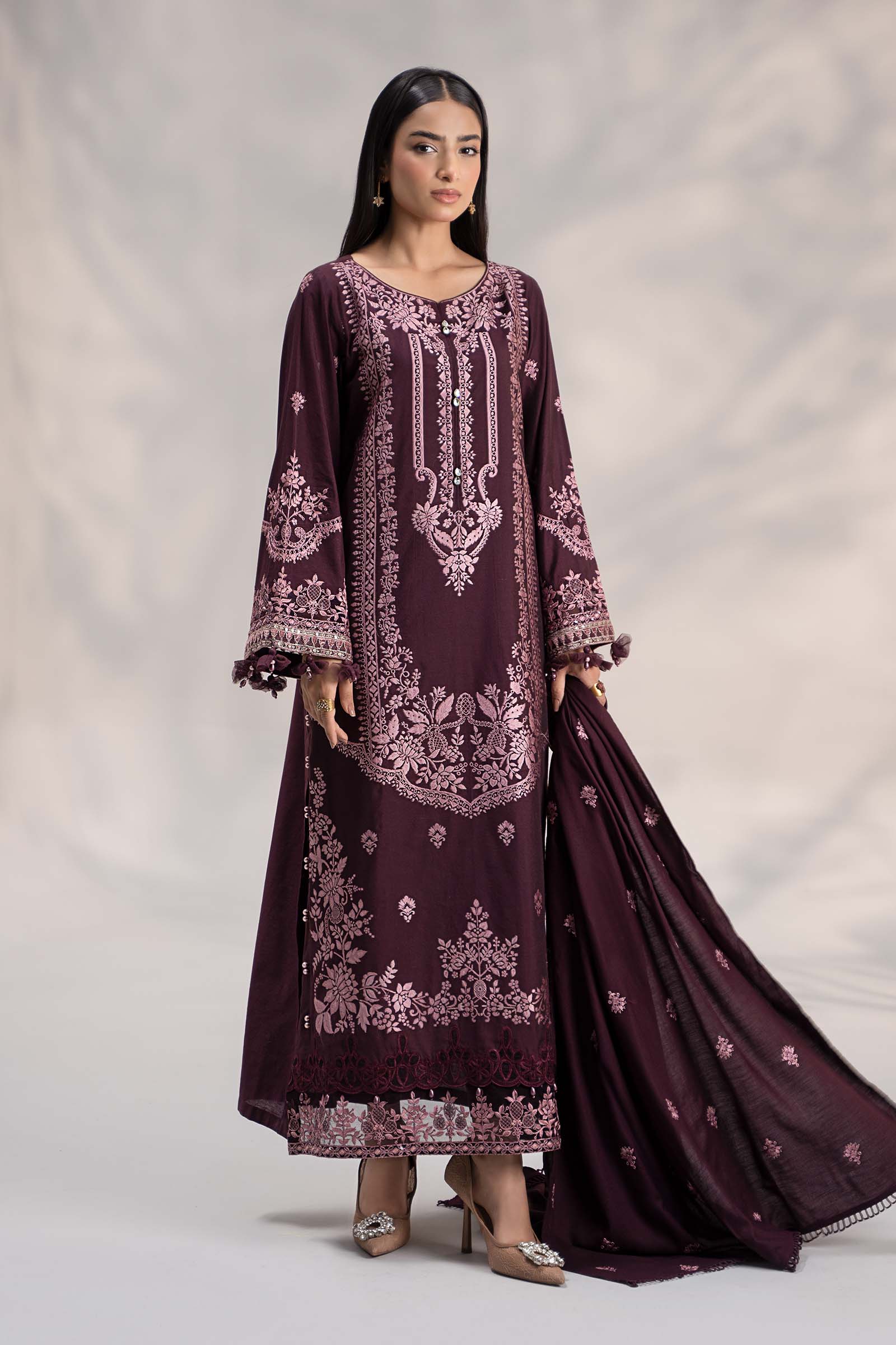 Maira B | Ready to Wear | DW-W24-21 -  Maria B Luxury Pret -  House of Maryam
