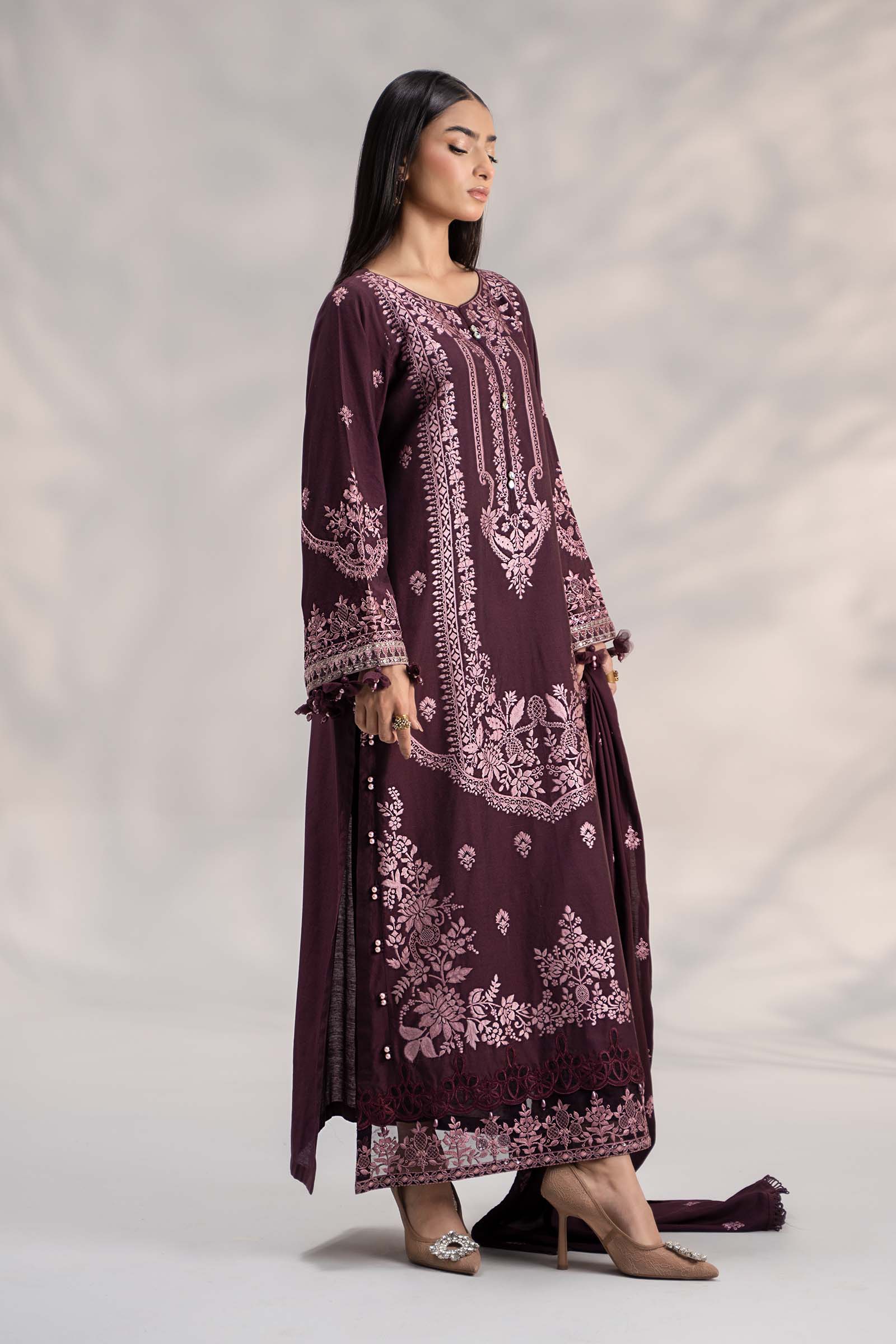 Maira B | Ready to Wear | DW-W24-21 -  Maria B Luxury Pret -  House of Maryam
