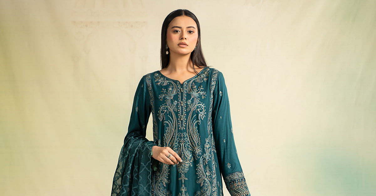 Maira B | Ready to Wear | DW-W24-22 -  Maria B Luxury Pret -  House of Maryam